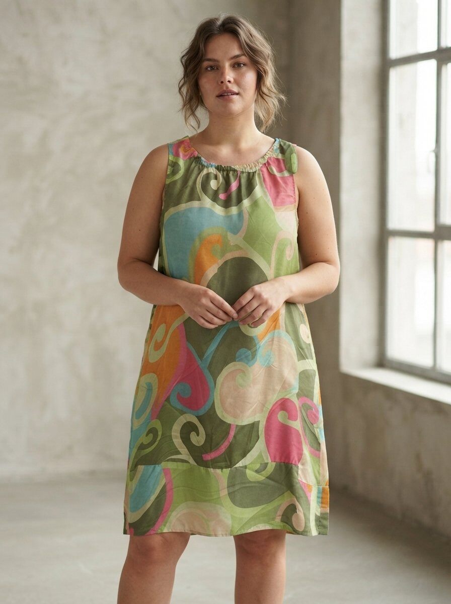 Wholesaler 168 Fashion - Midi Dress with Print