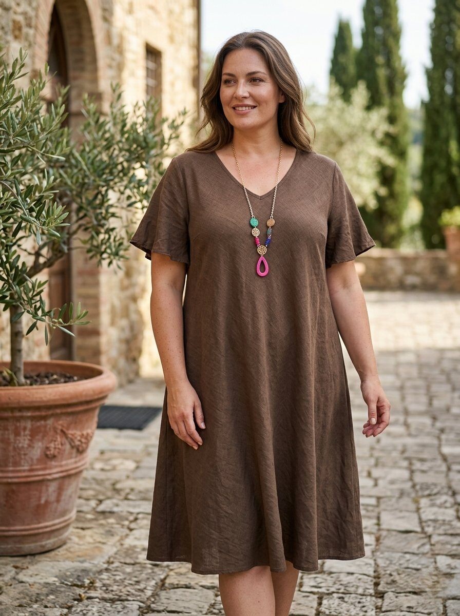 Wholesaler 168 Fashion - Dress with necklace