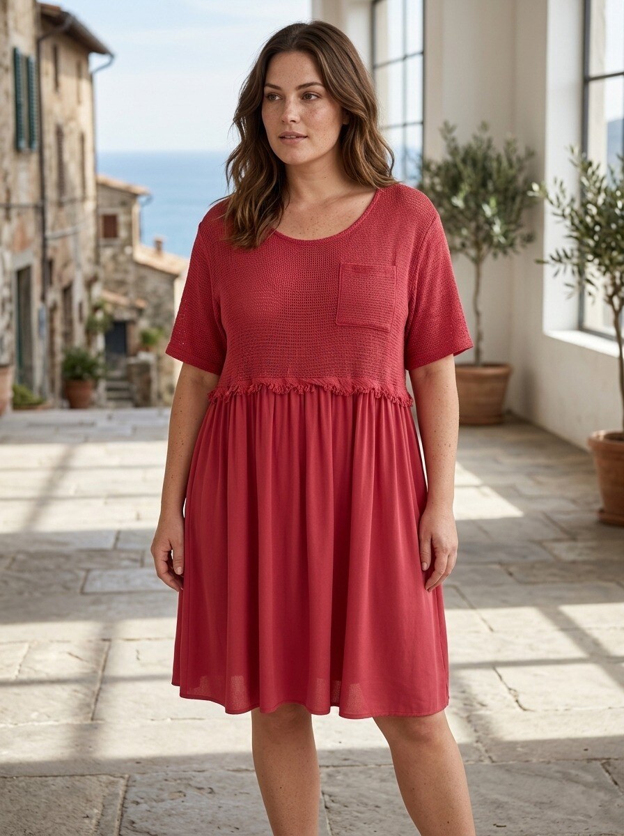 Grossista 168 Fashion - Abito classico con una tasca
