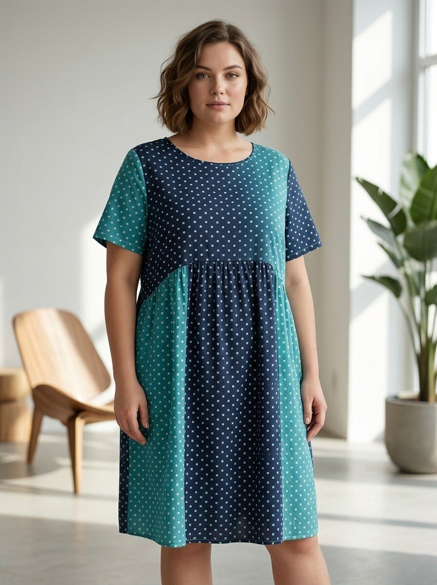 Mayorista 168 Fashion - Vestido estampado
