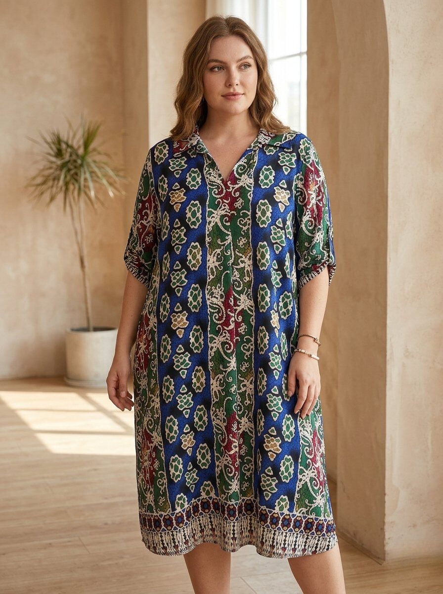 Wholesaler 168 Fashion - Long dress with half sleeves