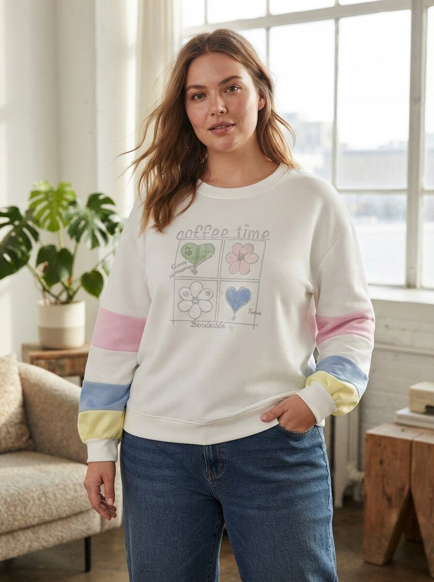 Wholesaler 168 Fashion - Oversized sweatshirt for leisure