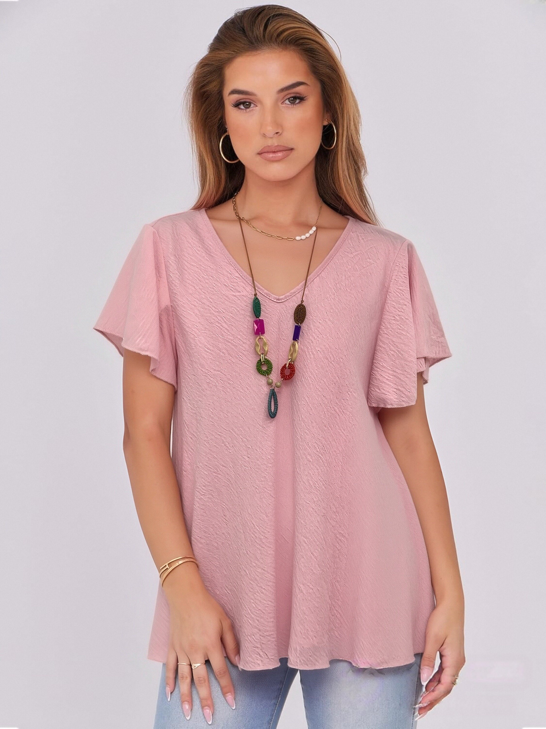 Wholesaler 168 Fashion - Top with complimentary necklace