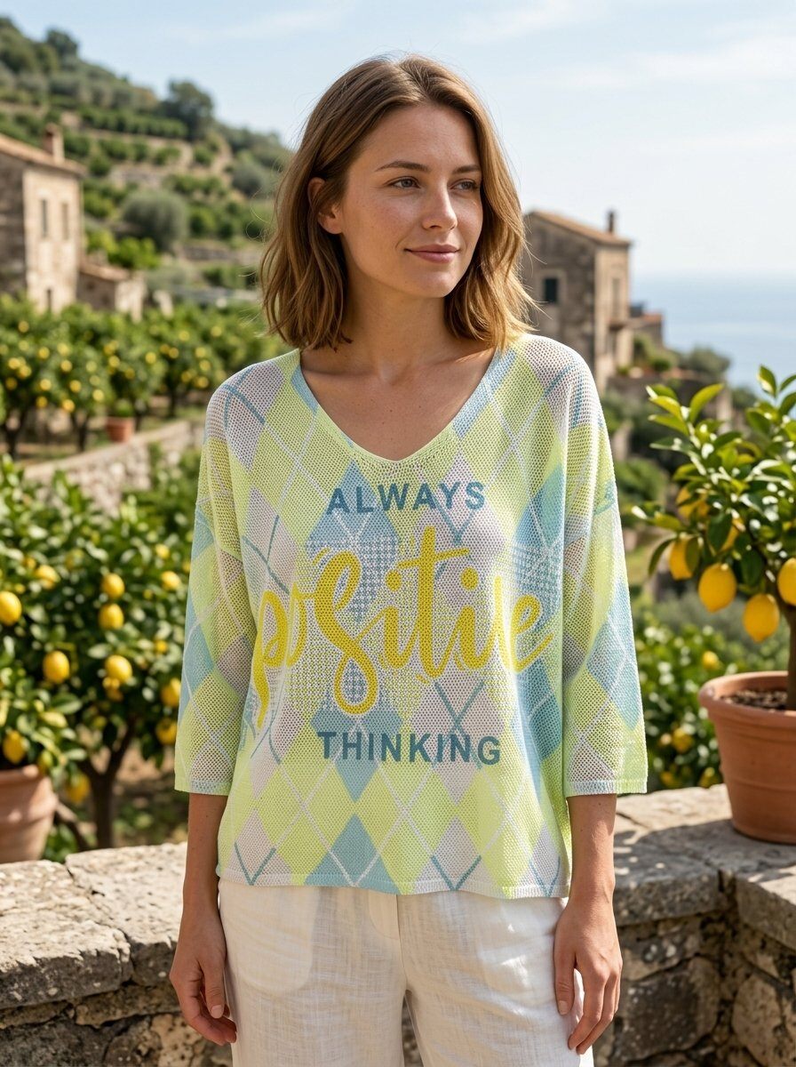 Mayorista 168 Fashion - Jersey ligero con estampado