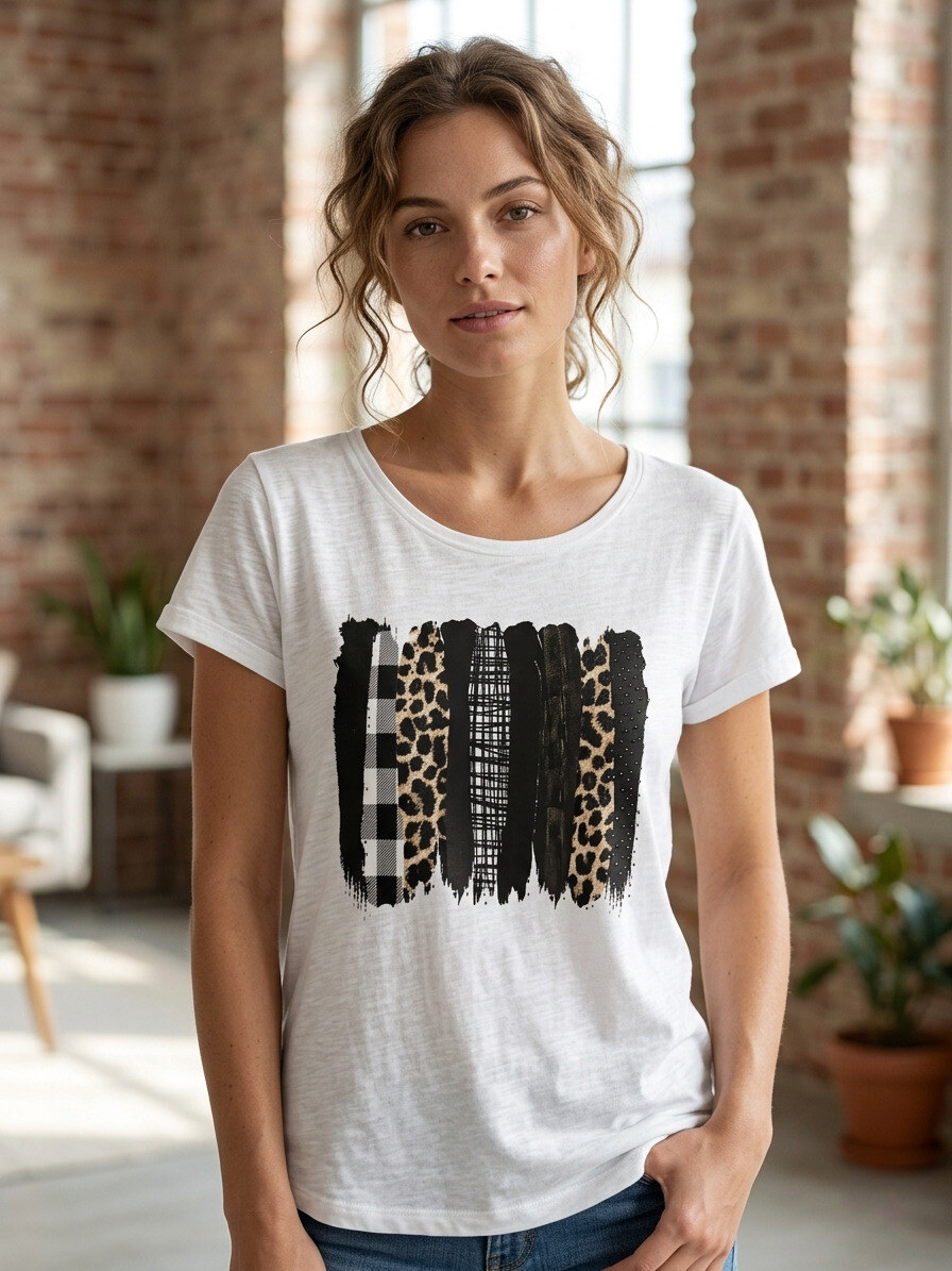 Wholesaler 168 Fashion - Printed T-shirt