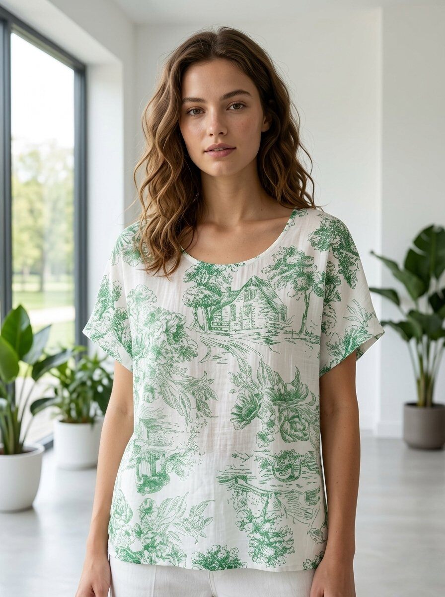 Mayorista 168 Fashion - Top con estampado