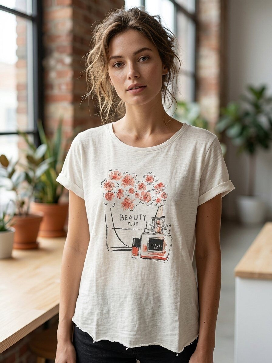 Mayorista 168 Fashion - Camiseta con estampado