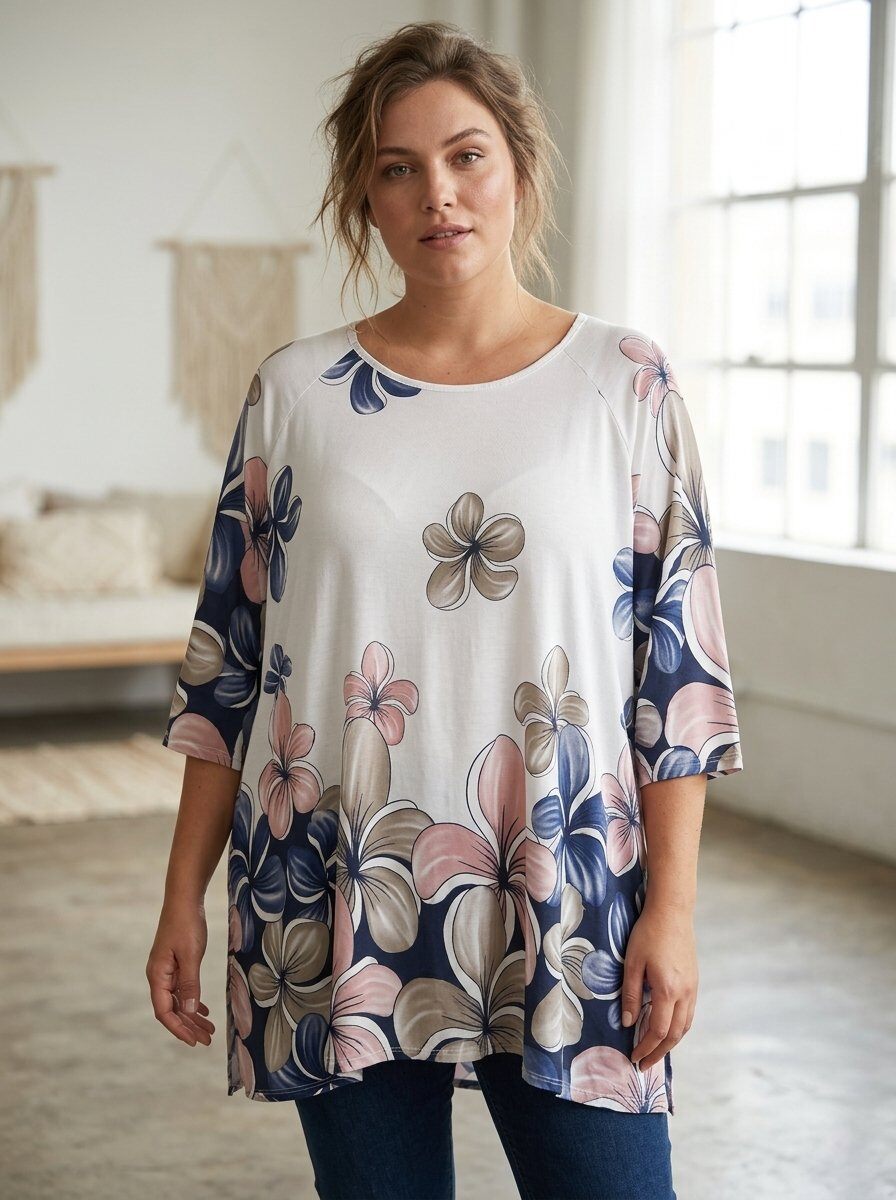 Grossiste 168 Fashion - Haut à imprimé oversize