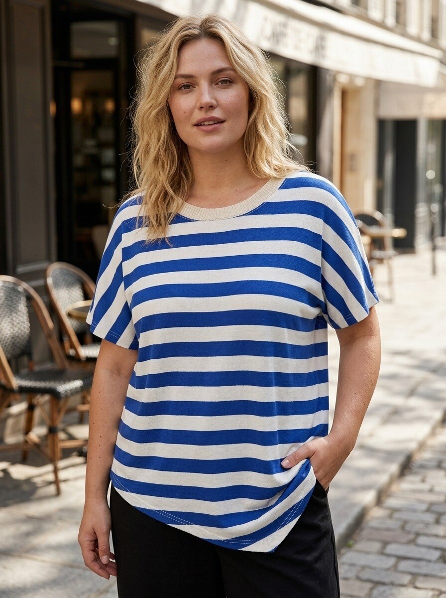 Wholesaler 168 Fashion - Striped top