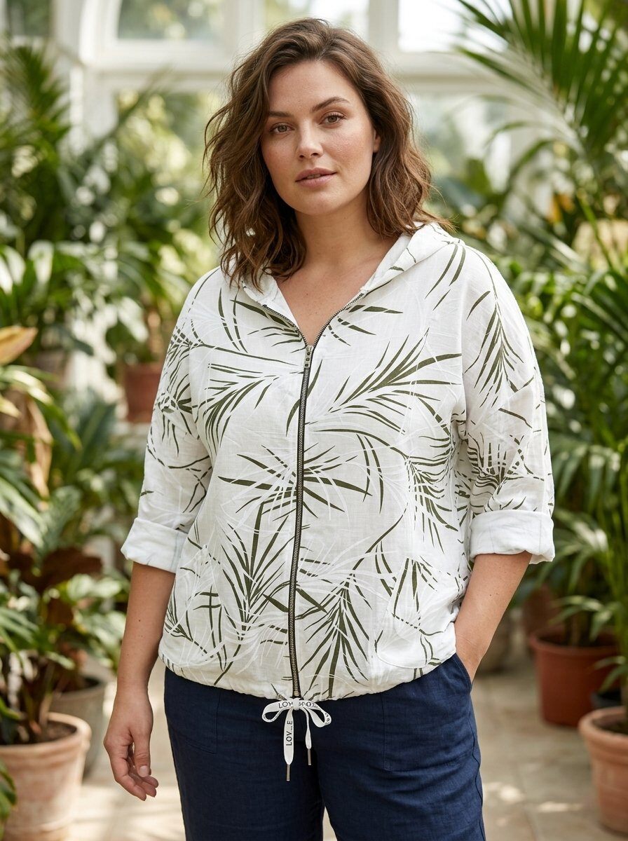 Mayorista 168 Fashion - Chaqueta de algodón con 2 bolsillos