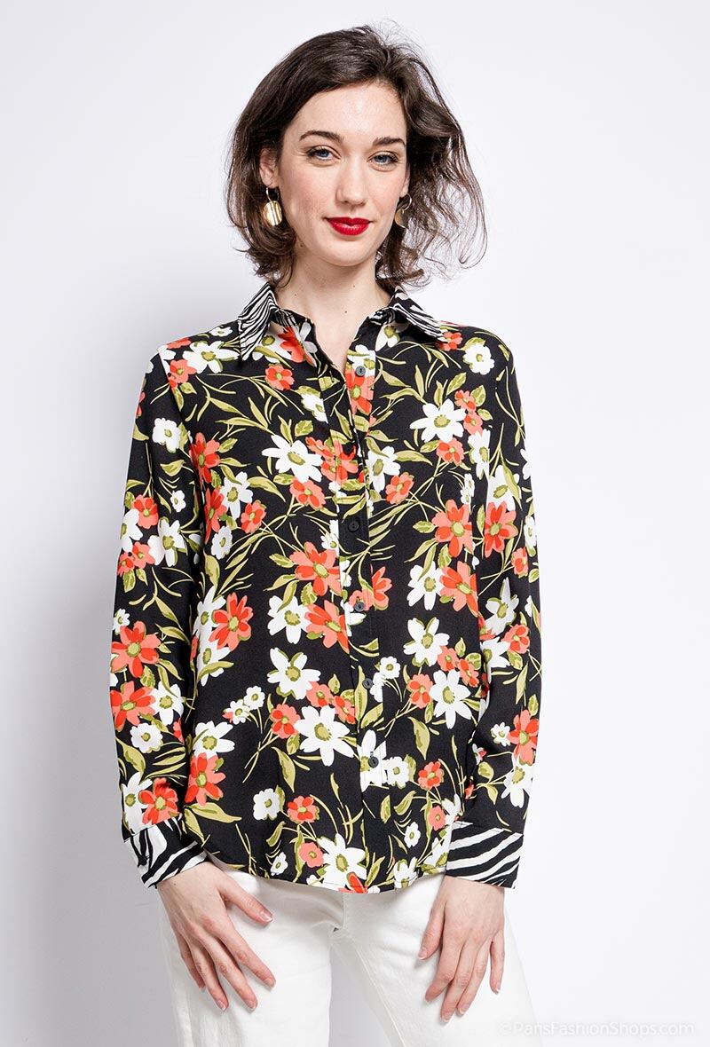 Wholesaler 17 AUGUST - Flower print shirt