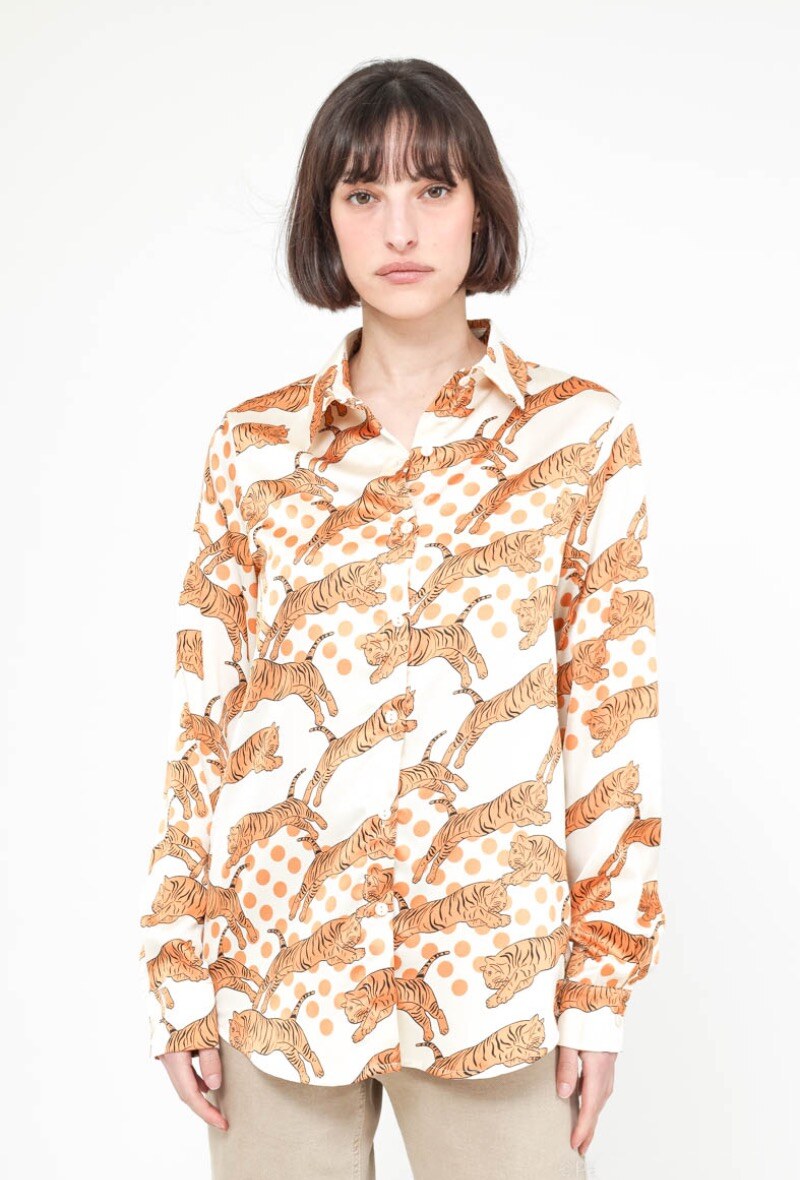 Wholesaler 17 AUGUST - Tiger Print Shirt