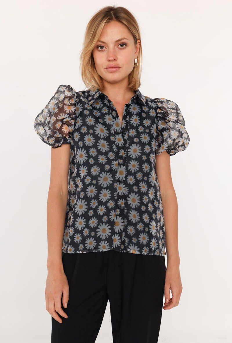 Wholesaler 17 AUGUST - Flower print shirt
