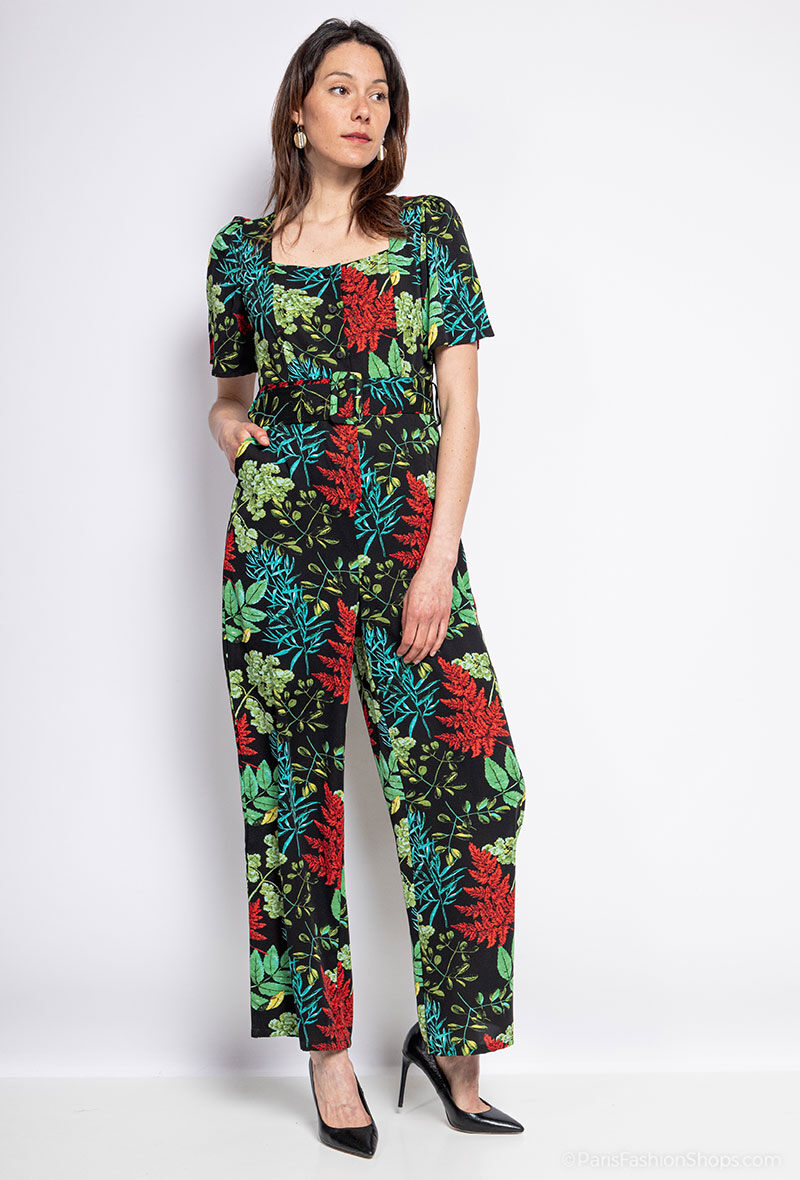 Wholesaler 17 AUGUST - Printed jumpsuit