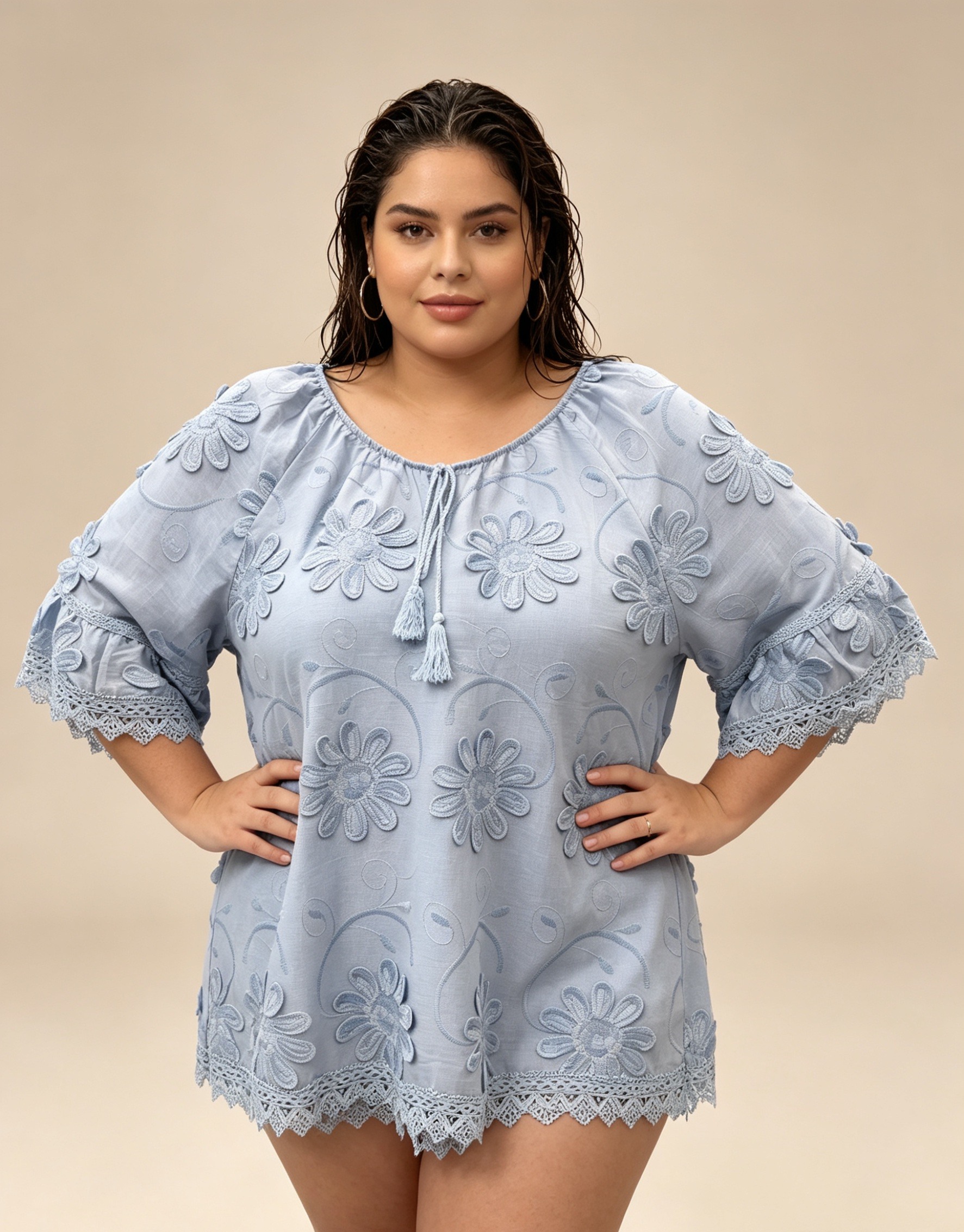 Grossista 2W Paris (Grande taille / Plus Size ) - Blusa taglie forti dalla 46 alla 60