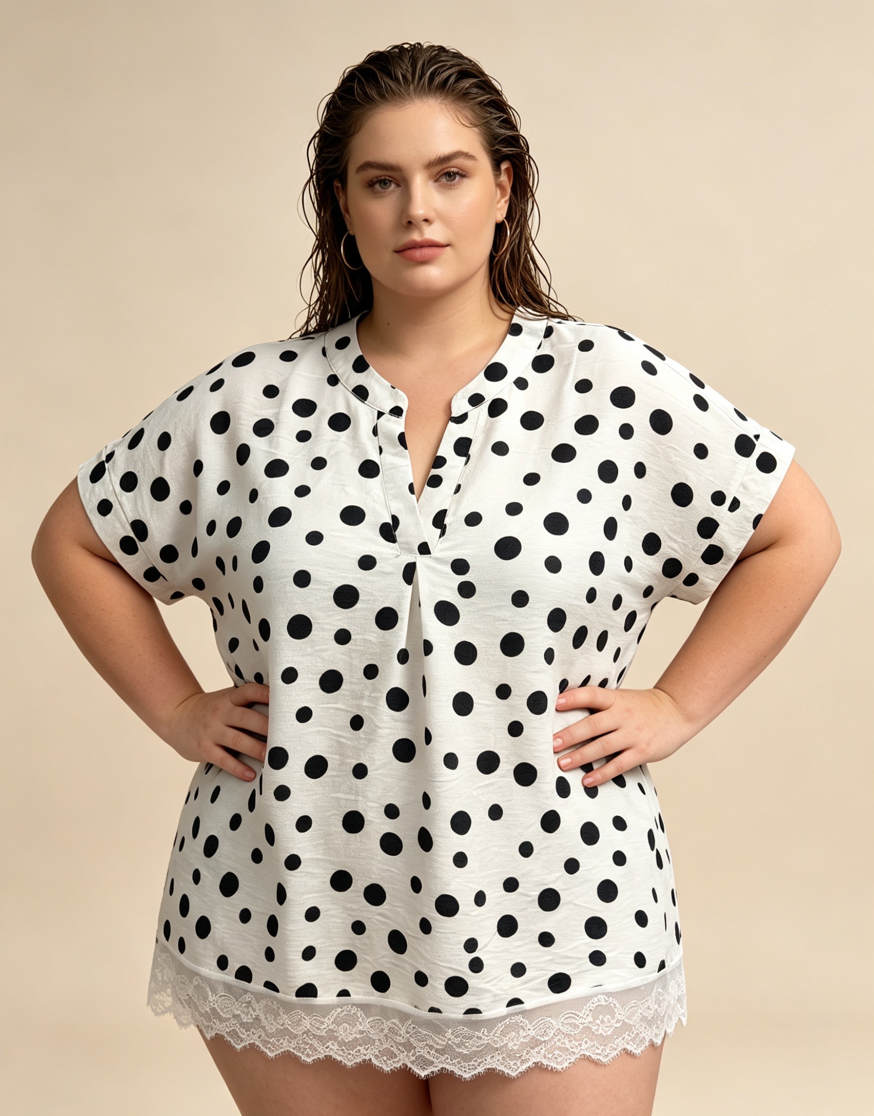 Grossiste 2W Paris (Grande taille / Plus Size ) - Blouse grande taille 46 à 60