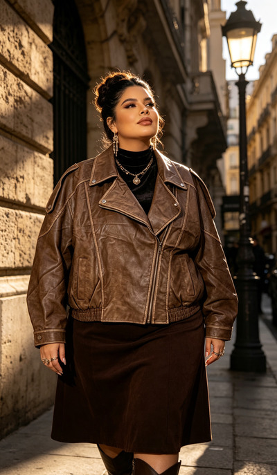Großhändler 2W Paris (Grande taille / Plus Size ) - Damenjacke aus Kunstleder in großen Größen von 46 bis 60 Großhändler 2W Paris (Grande taille / Plus Size ) - Damenjacke aus Kunstleder in großen Größen von 46 bis 60