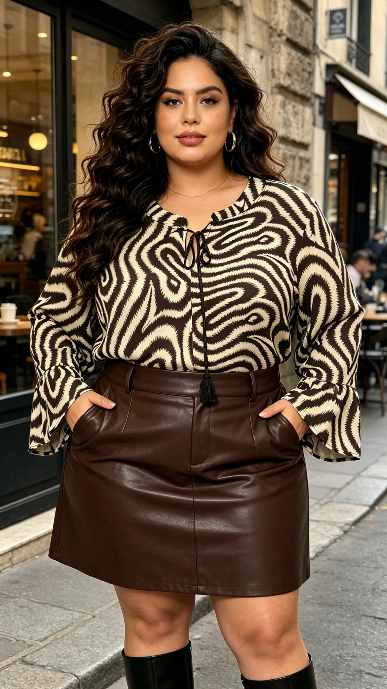 Wholesaler 2W Paris (Grande taille / Plus Size ) - Plus size tunic from 46 to 60