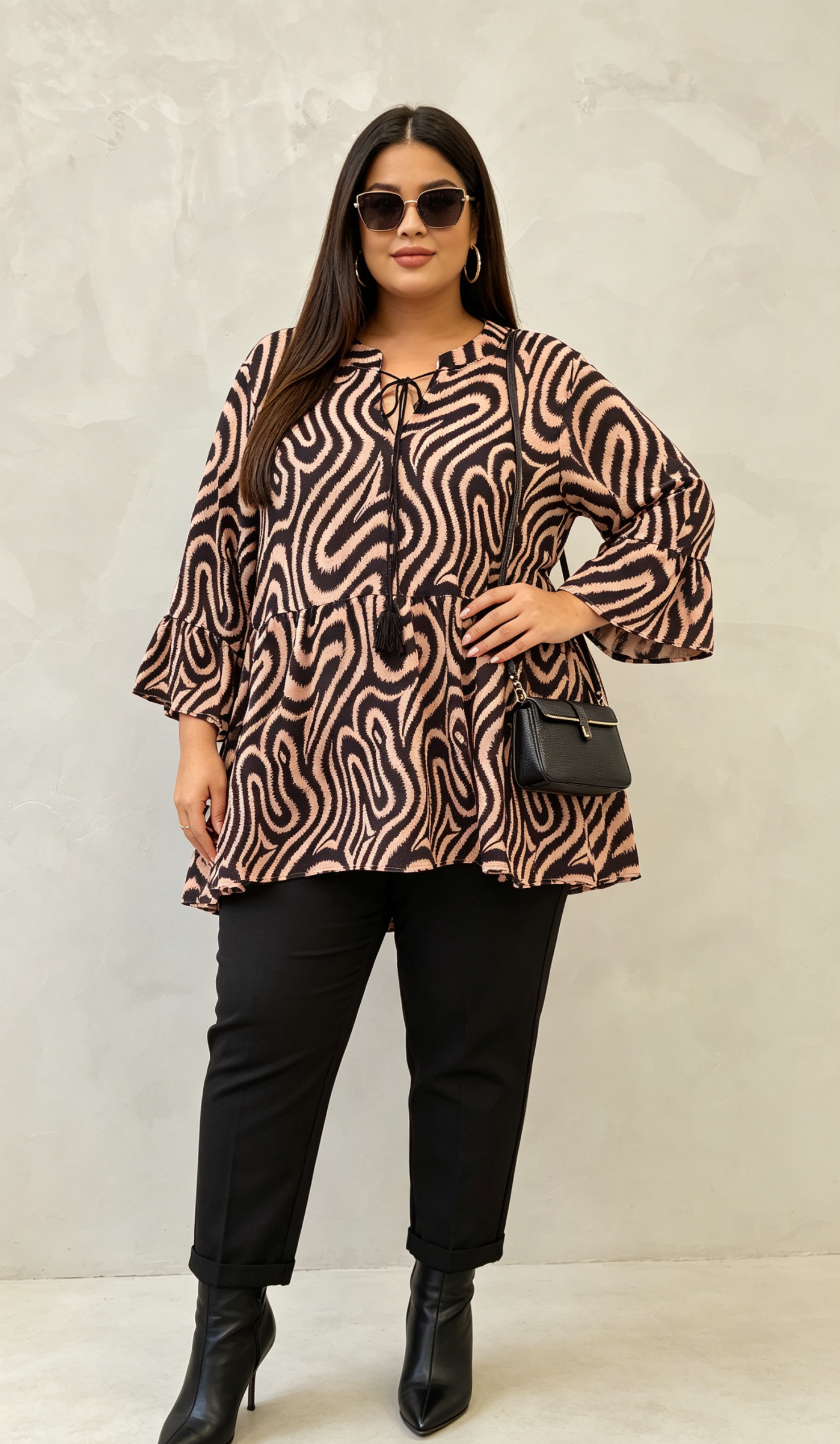 Wholesaler 2W Paris (Grande taille / Plus Size ) - Plus size tunic from 46 to 60