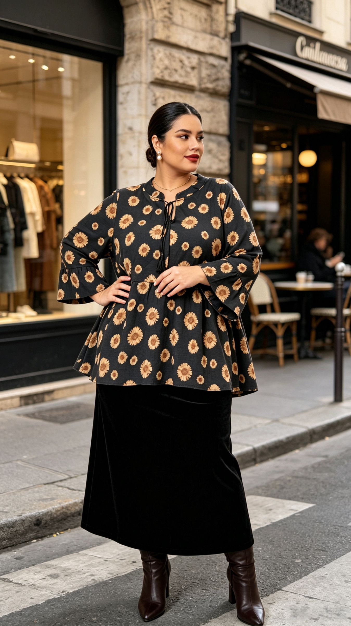 Grossiste 2W Paris (Grande taille / Plus Size ) - Tunique grande taille du 46 à 60
