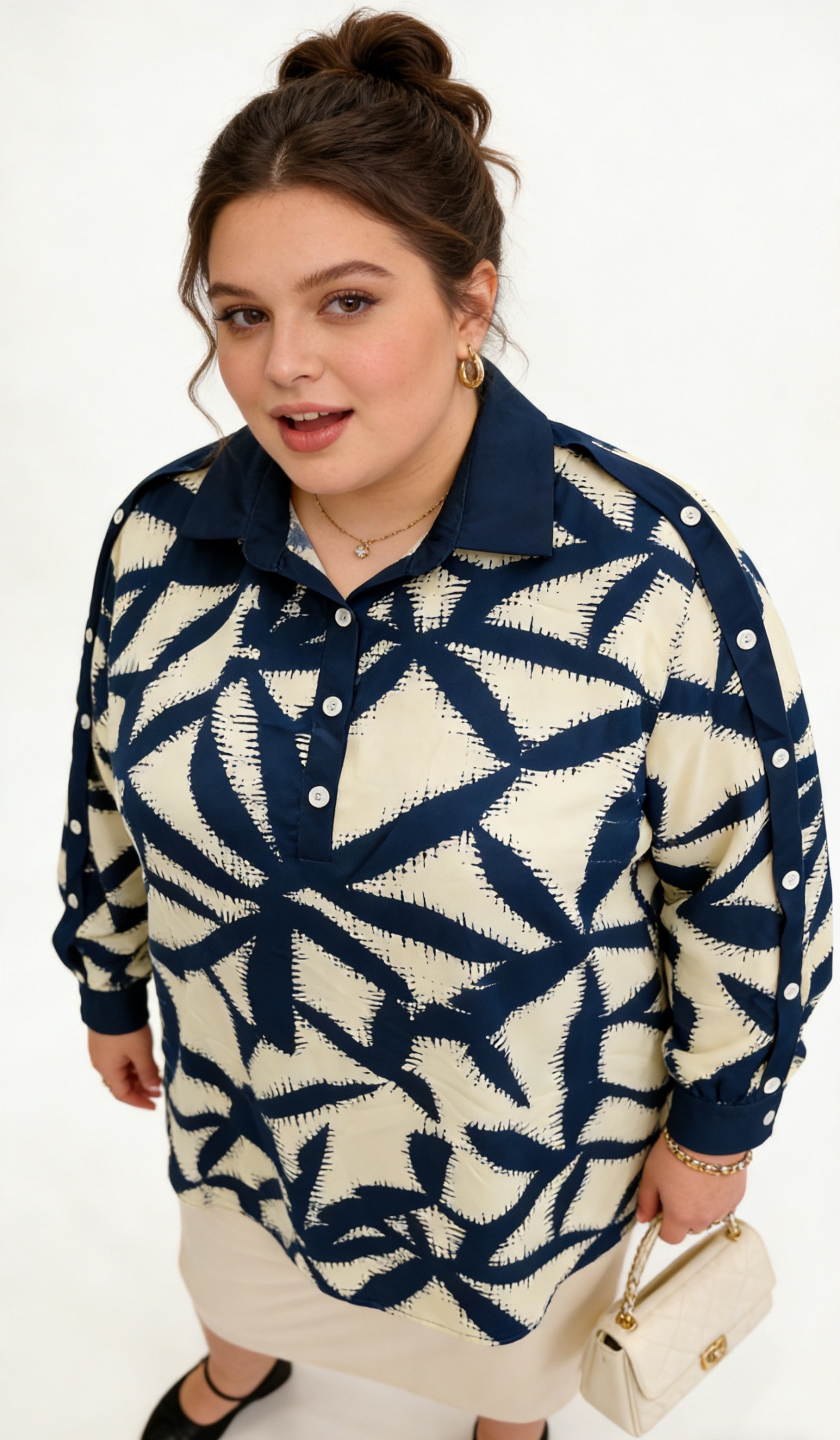 Grossiste 2W Paris (Grande taille / Plus Size ) - Blouse grande taille 46 à 60