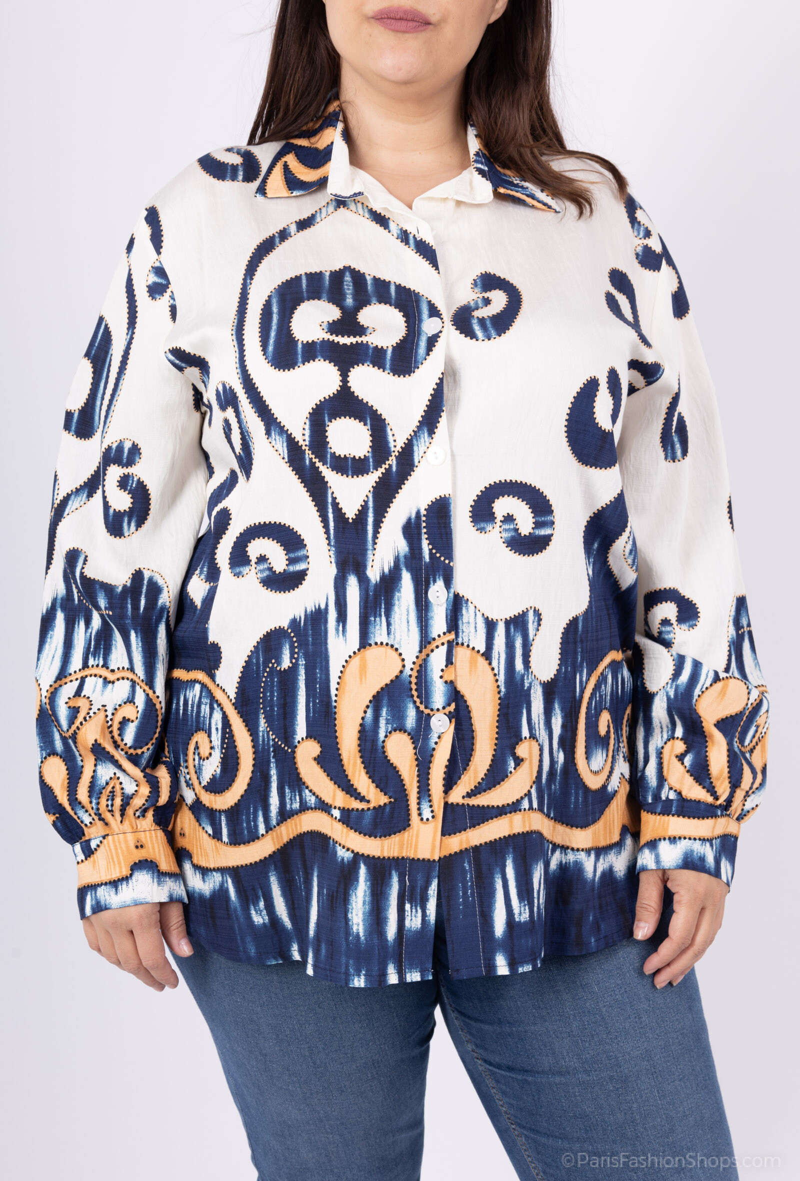 Wholesaler 2W Paris - Moved shirts with motif paws for spring and summer