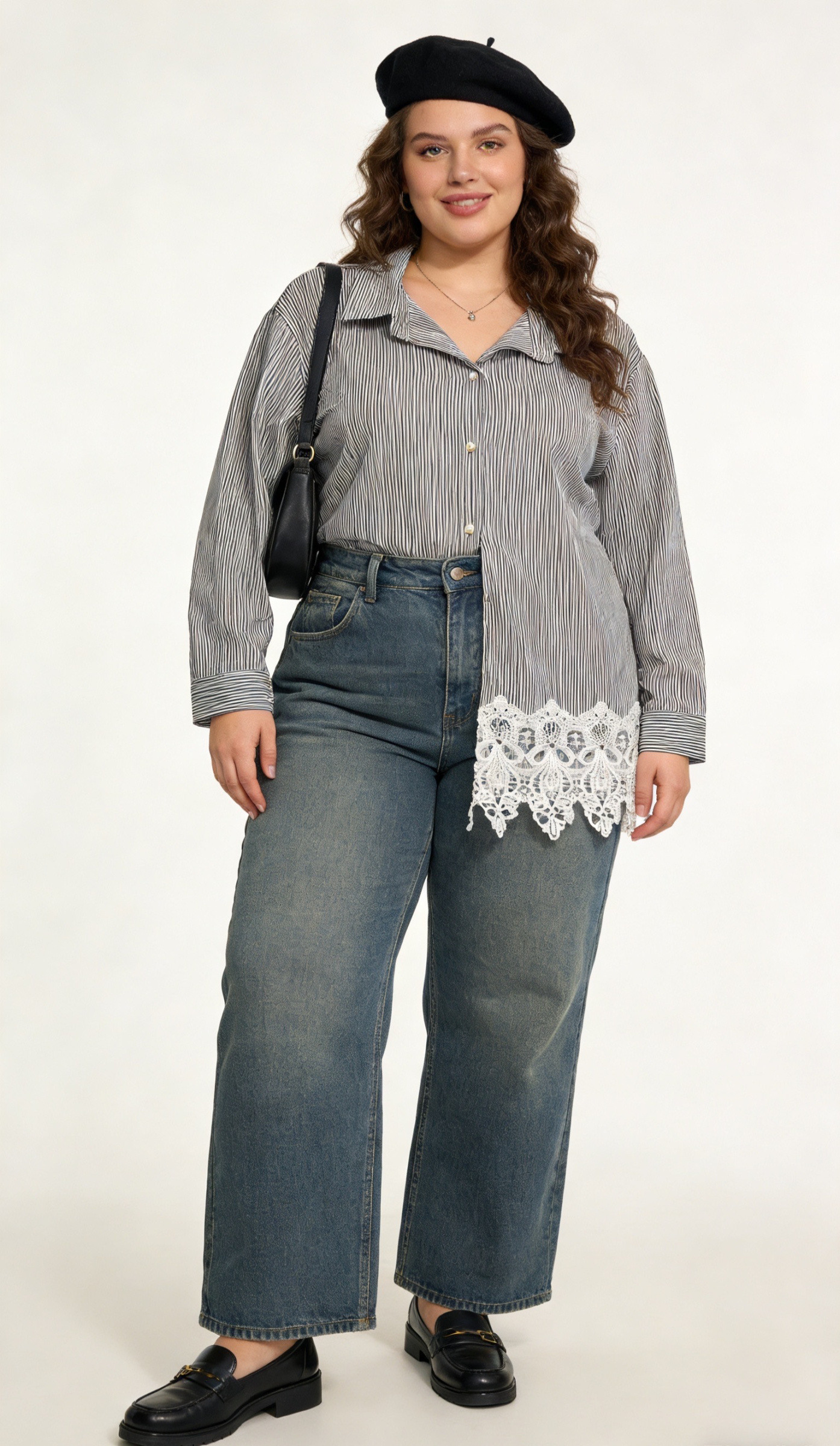Grossiste CURVY RONDE (Grande Taille/Over Size) - Chemise grande taille