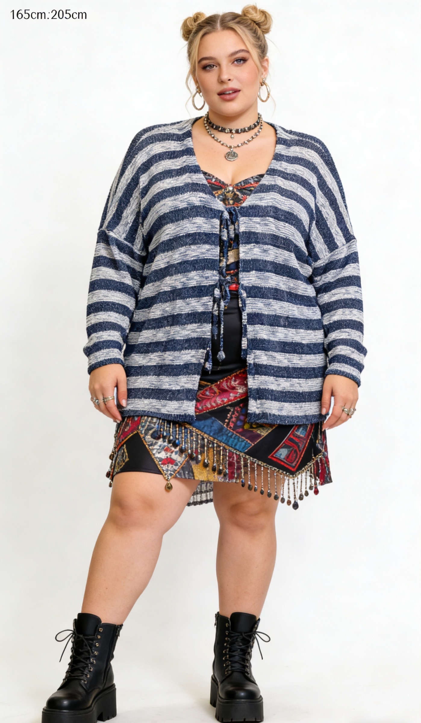 Wholesaler 2W Paris (Grande taille / Plus Size ) - Plus size cardigan