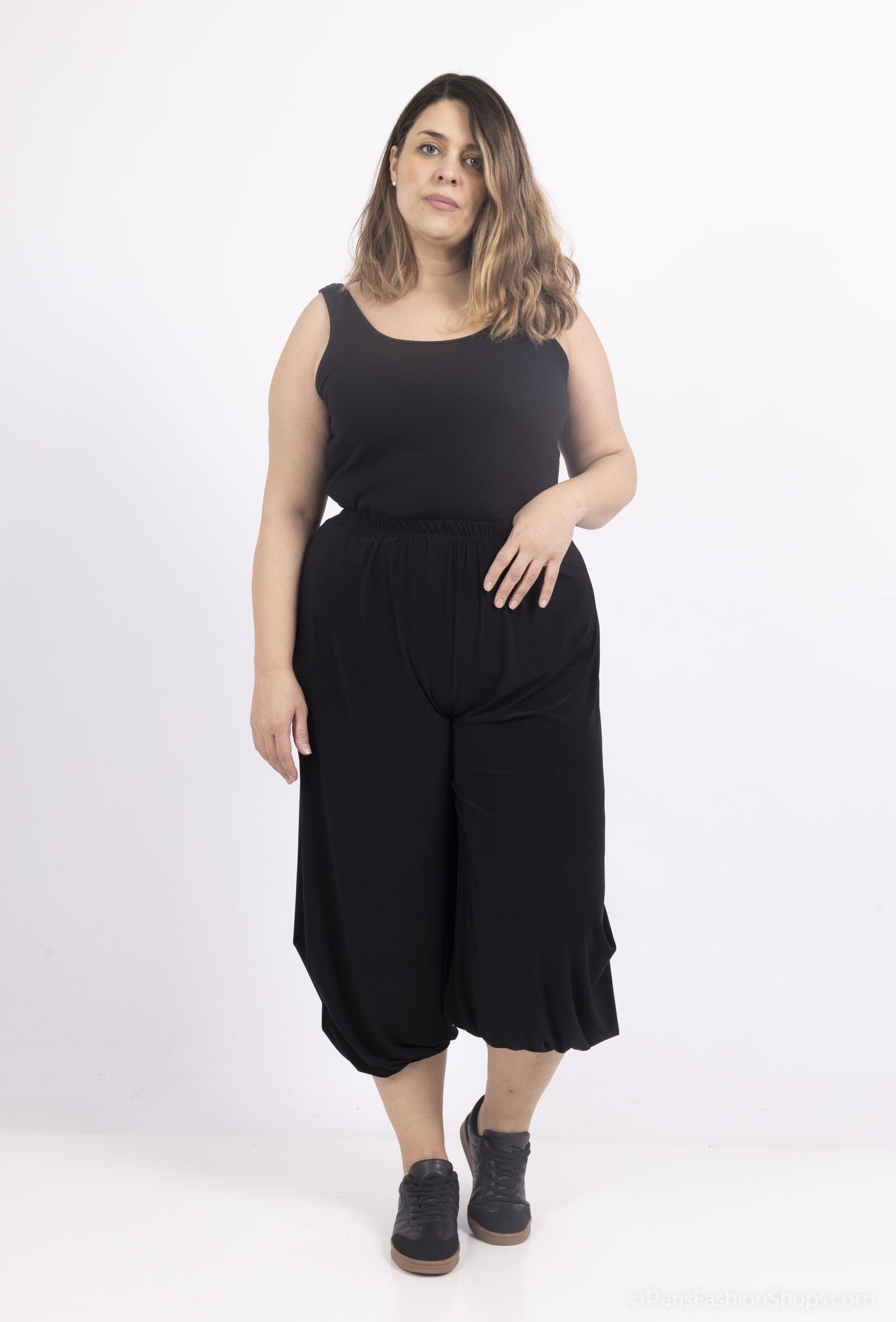 Mayorista 2W Paris - Pantalones sueltos con botón