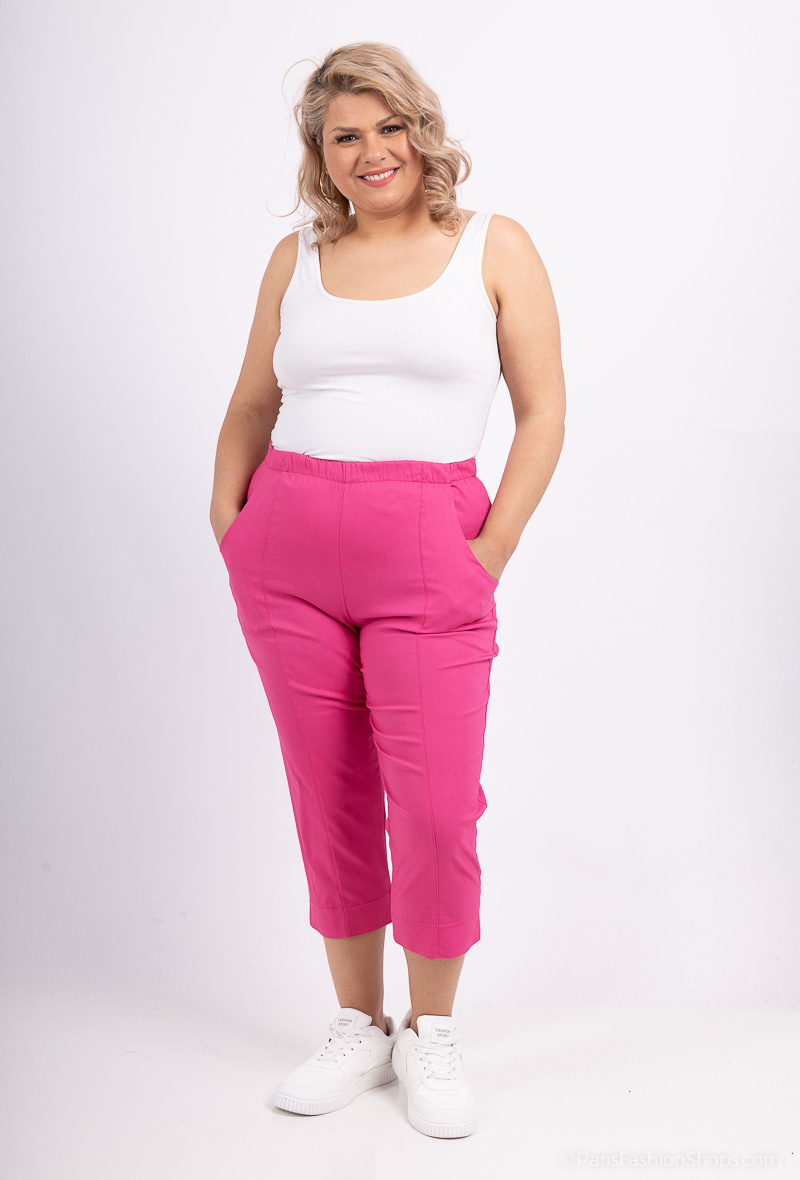 Wholesaler 2W Paris - Cropped stretch pants