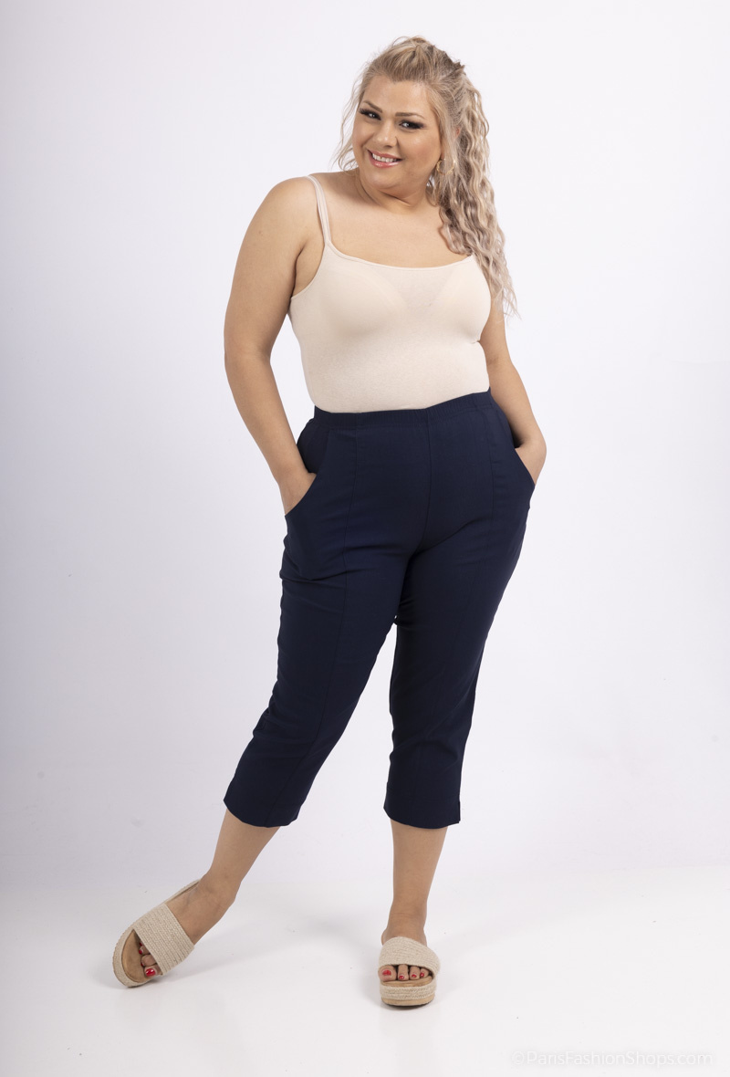 Wholesaler 2W Paris - Cropped stretch pants