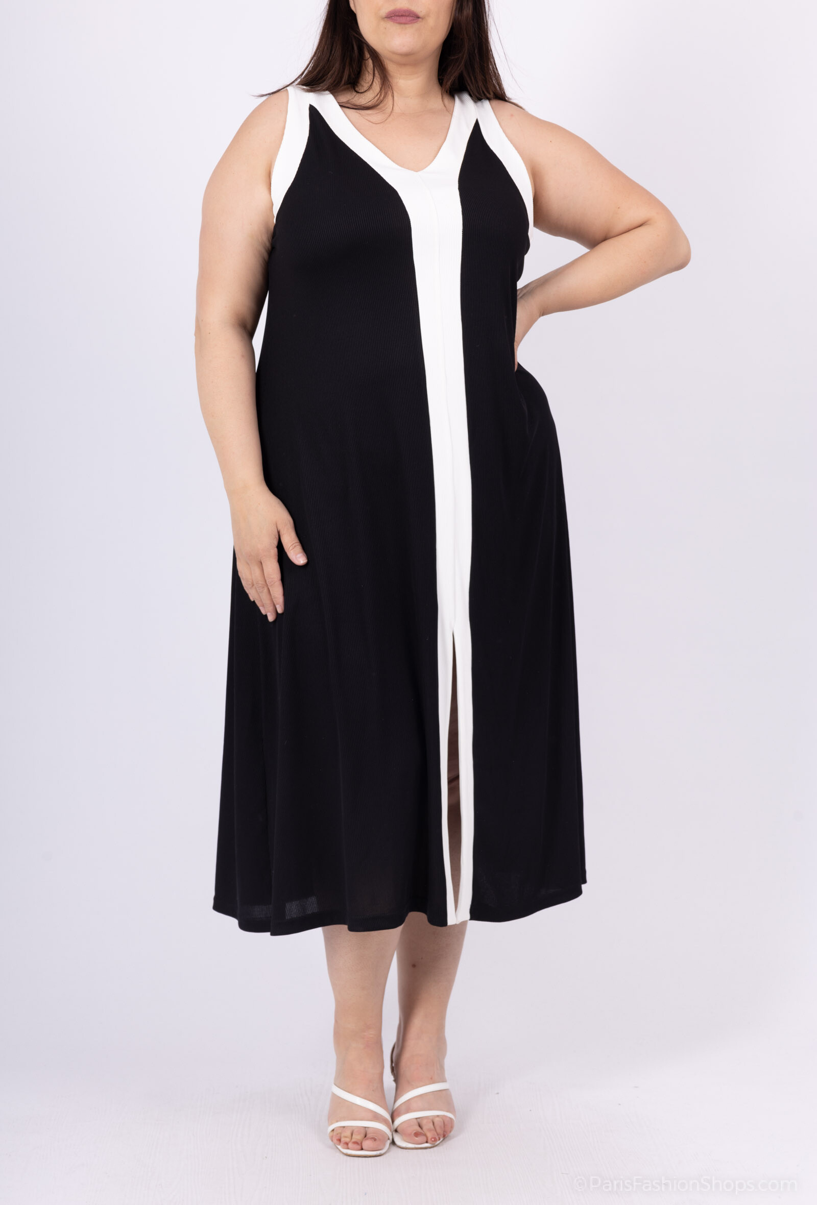 Mayorista 2W Paris - Vestidos de dos cuores V -neck para los veranos