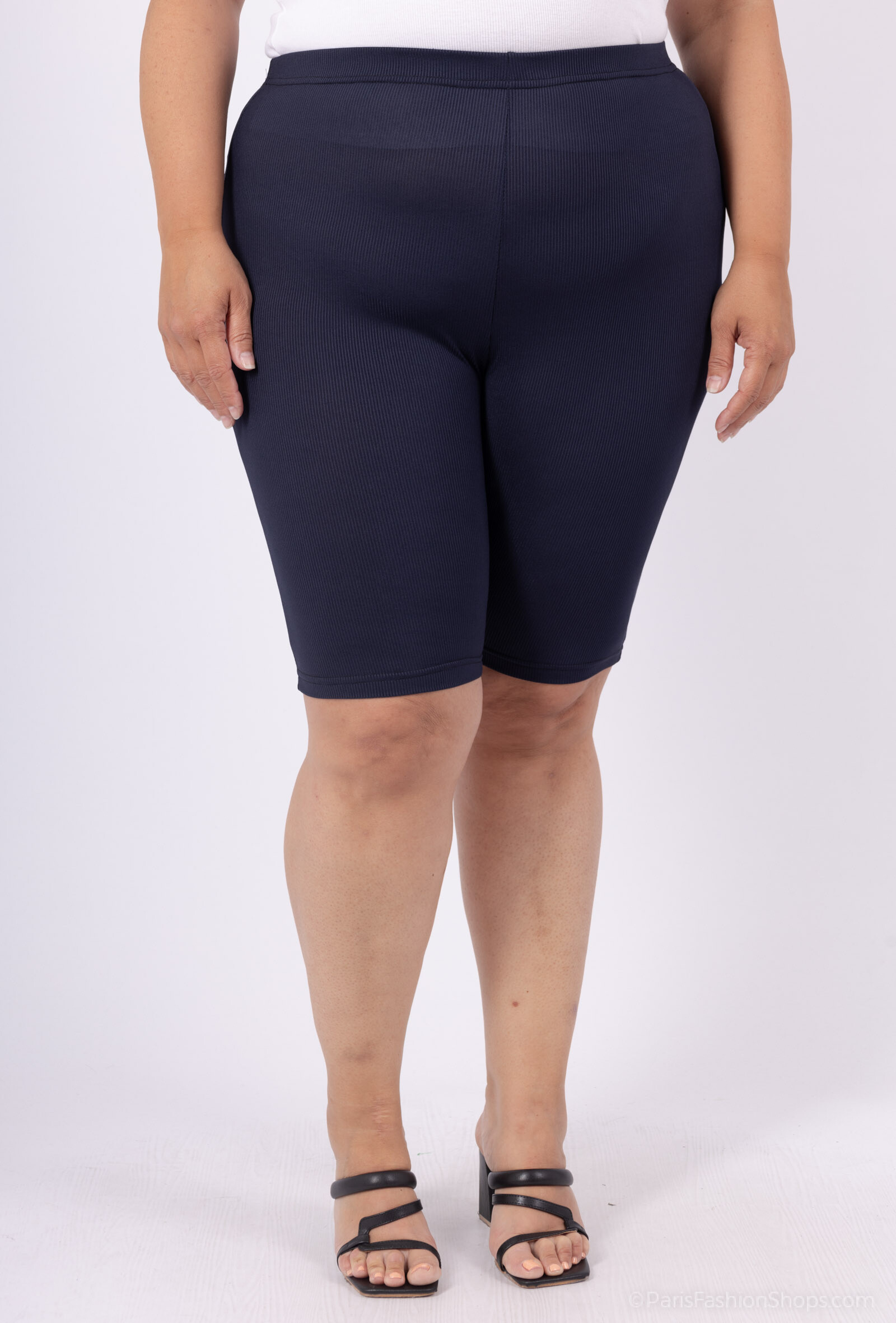 Grossiste 2W Paris - Short à taille élastique pour l'été grandes tailles