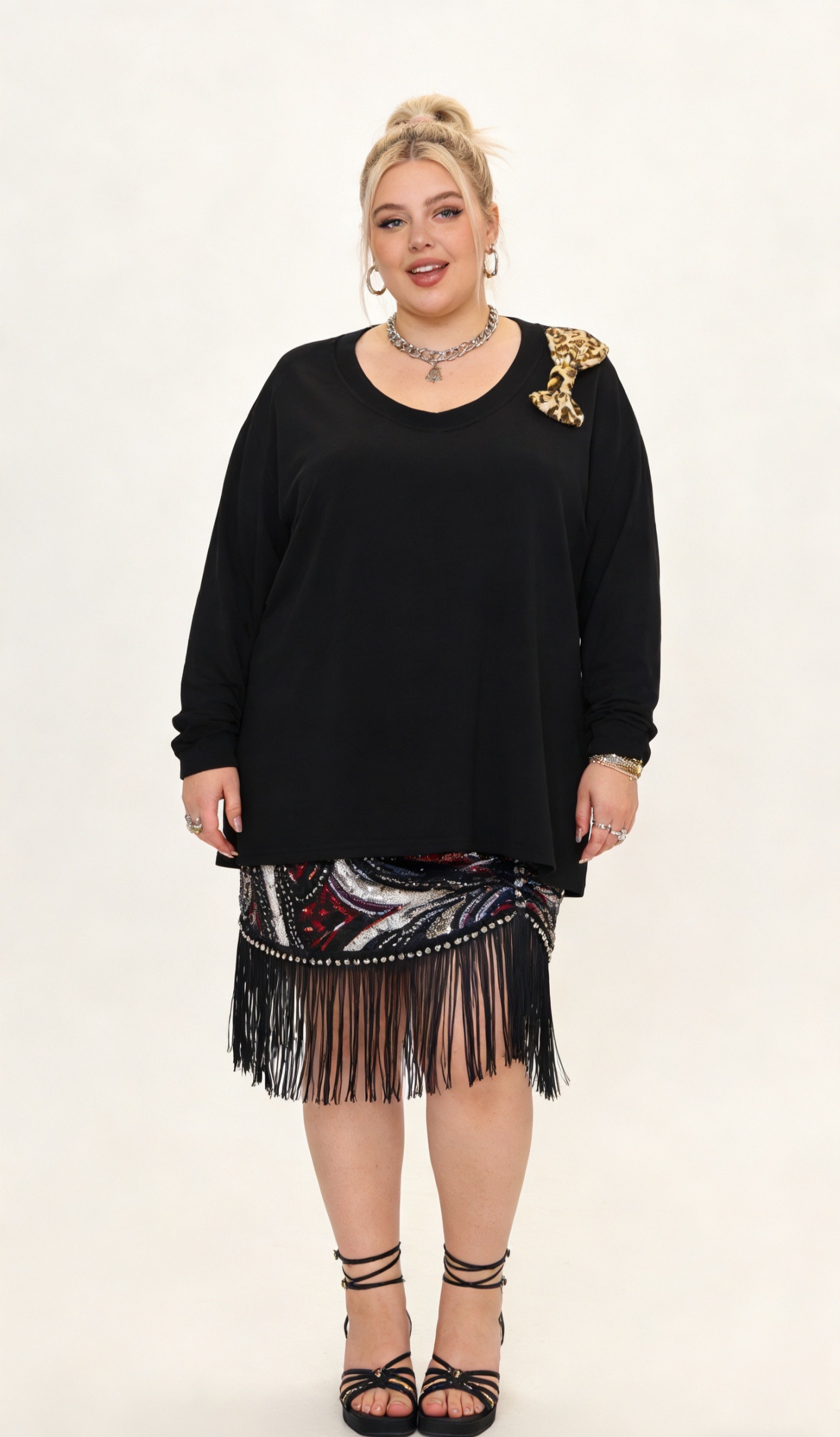 Grossiste 2W Paris (Grande taille / Plus Size ) - Sweat-shirt grande taille 46 à 60