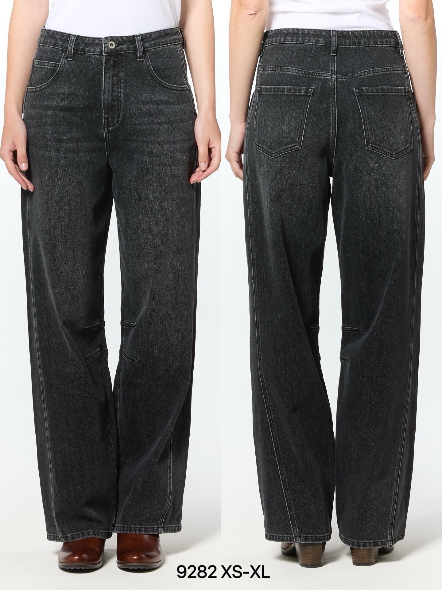 Wholesaler 3DDENIM - Women's gray jeans