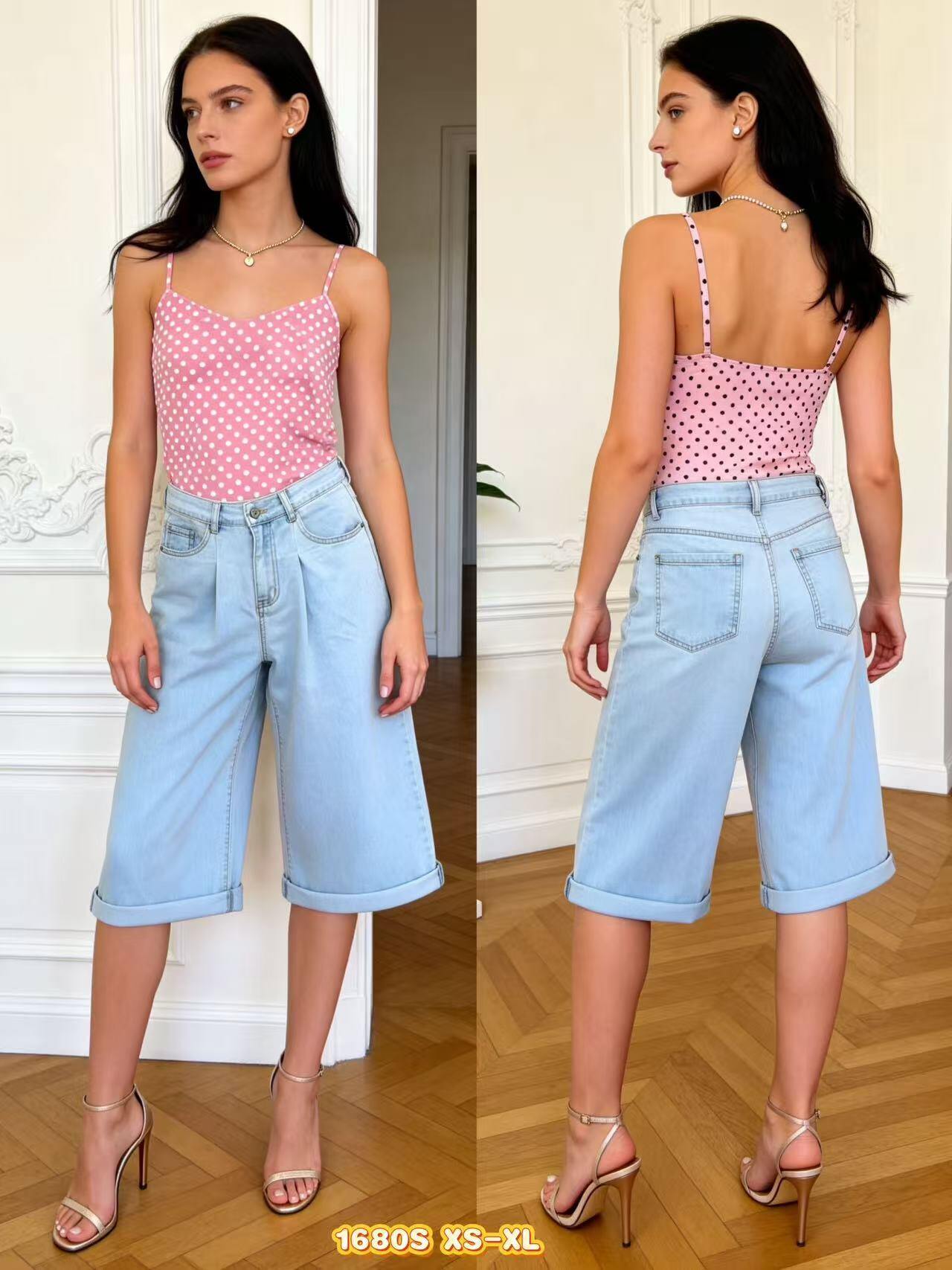 Wholesaler 3DDENIM - Women's denim shorts