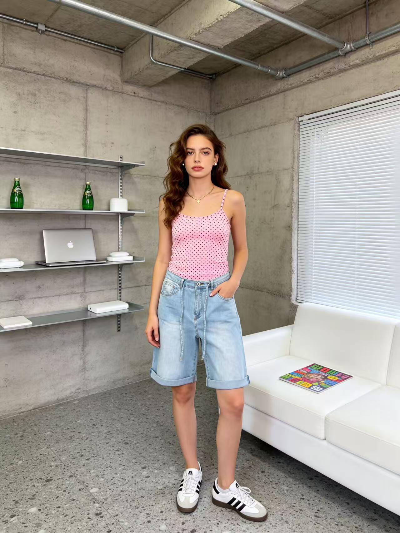 Wholesaler 3DDENIM - Women's denim shorts