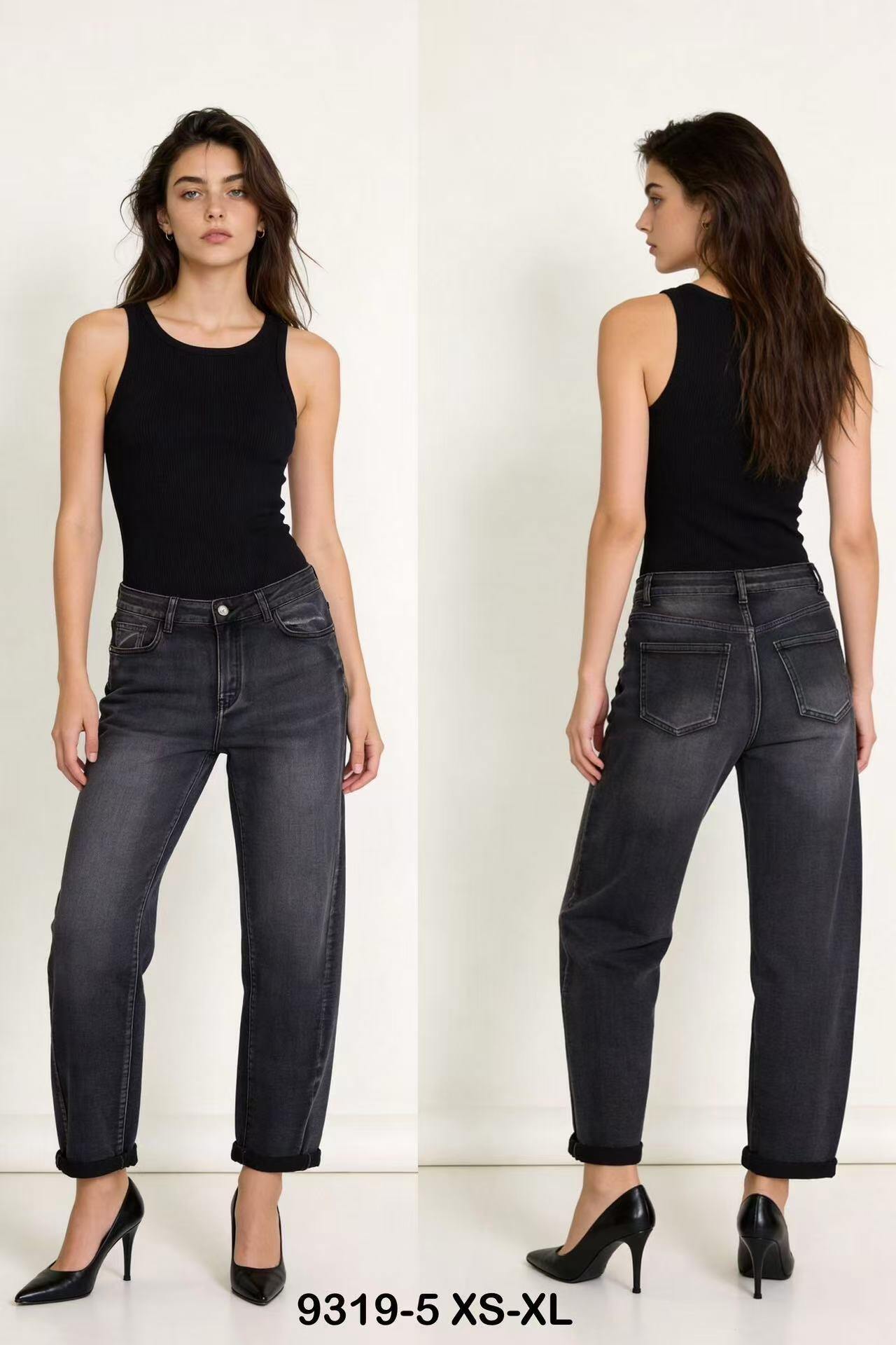 Wholesaler 3DDENIM - WOMEN'S BAGGY JEANS