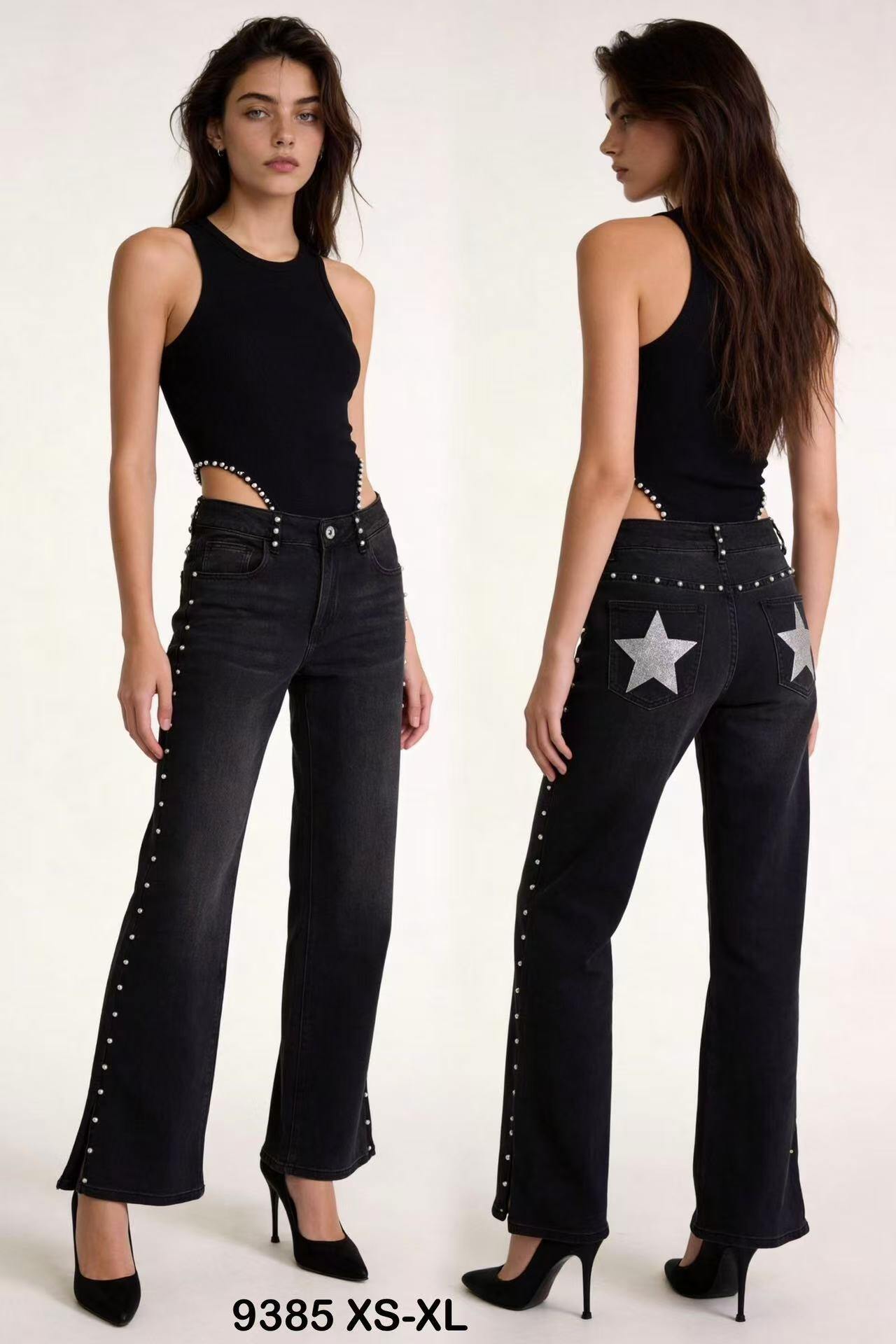 Wholesaler 3DDENIM - WOMEN'S PALAZZO JEANS