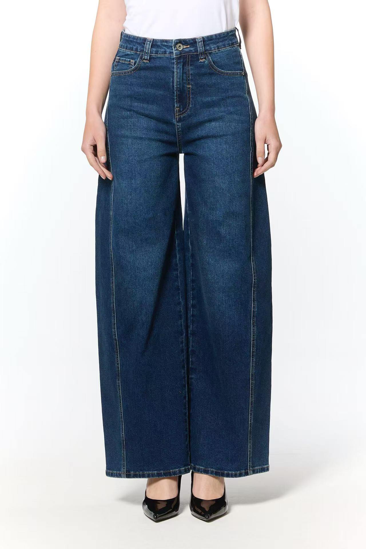 Wholesaler 3DDENIM - WIDE JEANS