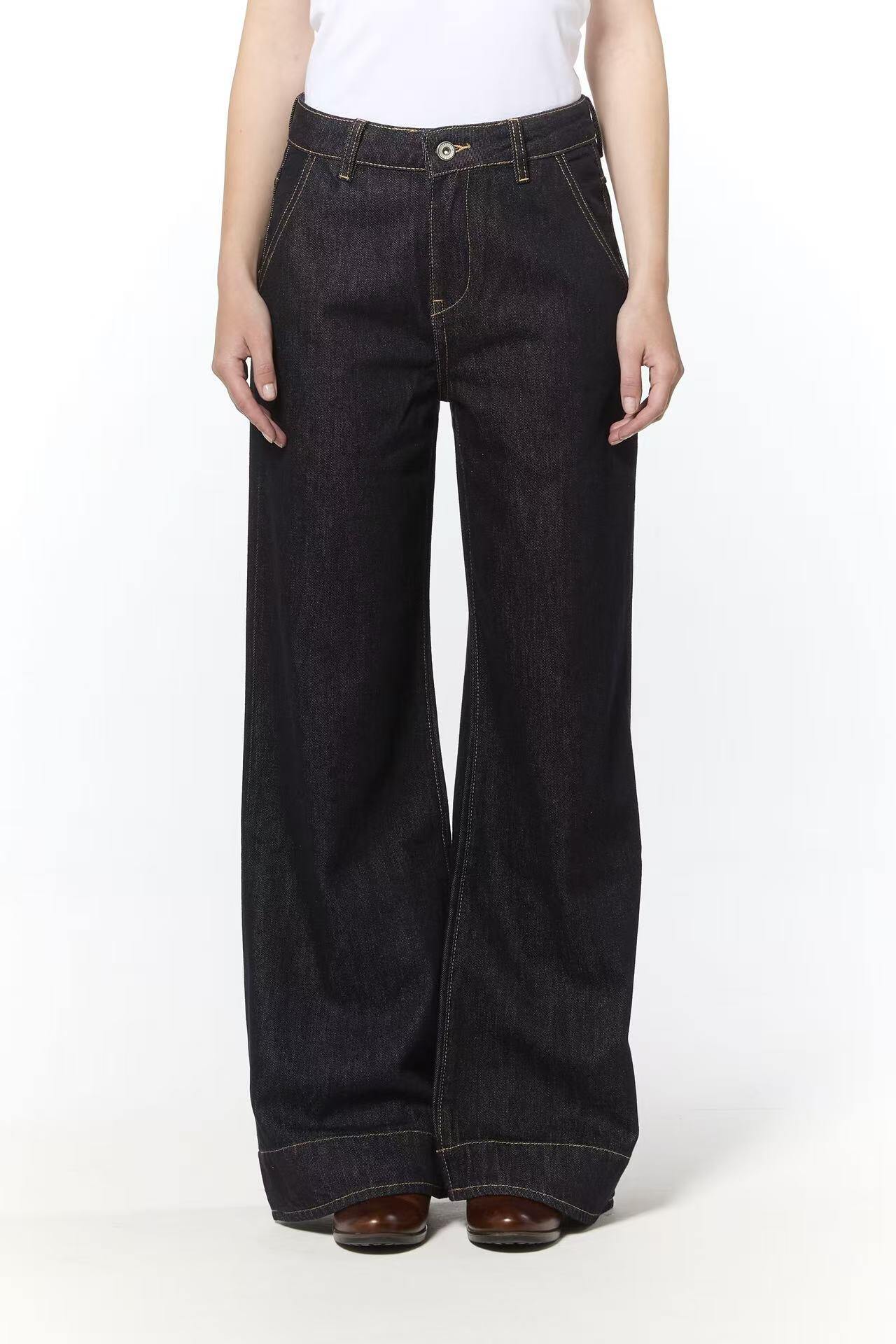 Wholesaler 3DDENIM - DARK BLUE JEANS
