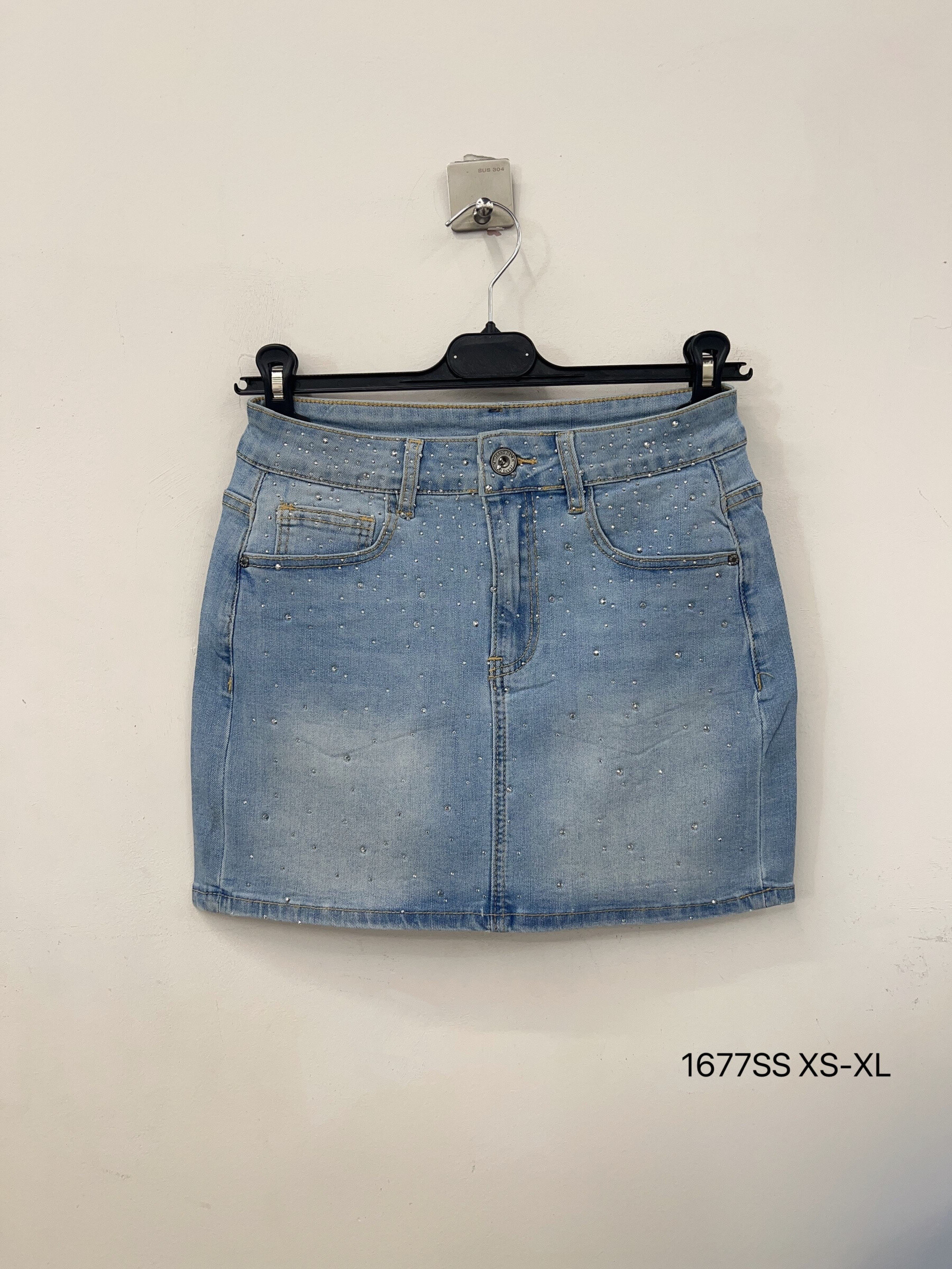 Grossista 3DDENIM - GONNNE STRASS