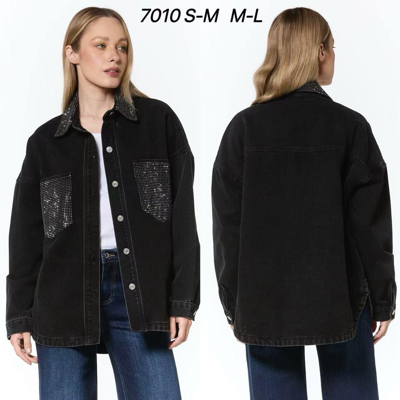 Mayorista 3DDENIM - CHAQUETA NEGRA