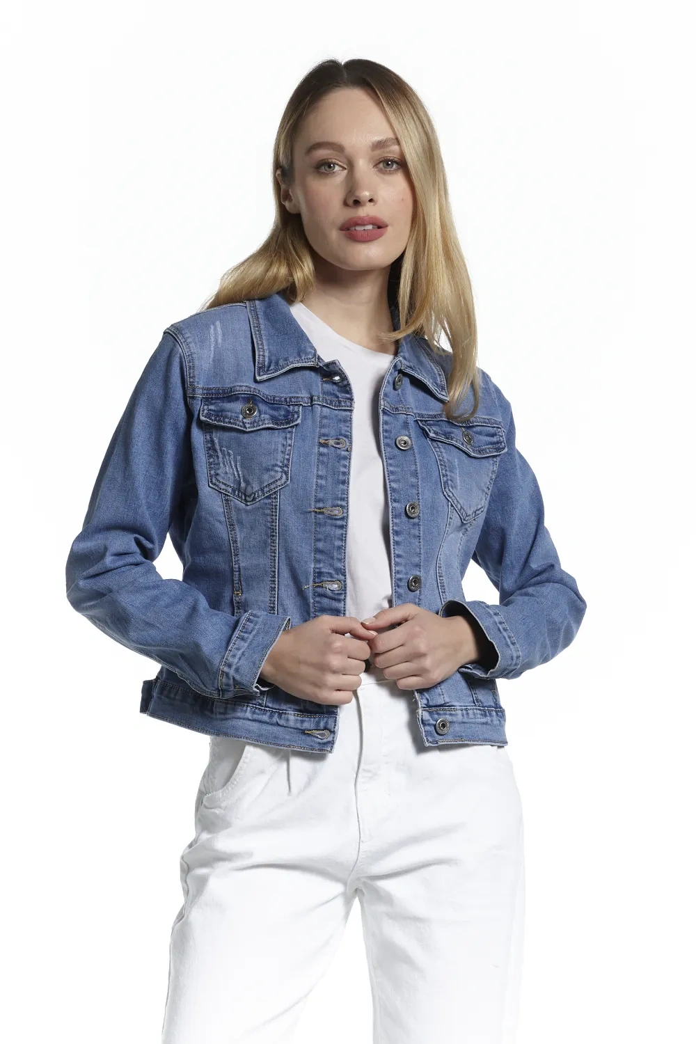 Wholesaler 3DDENIM - women's denim jacket