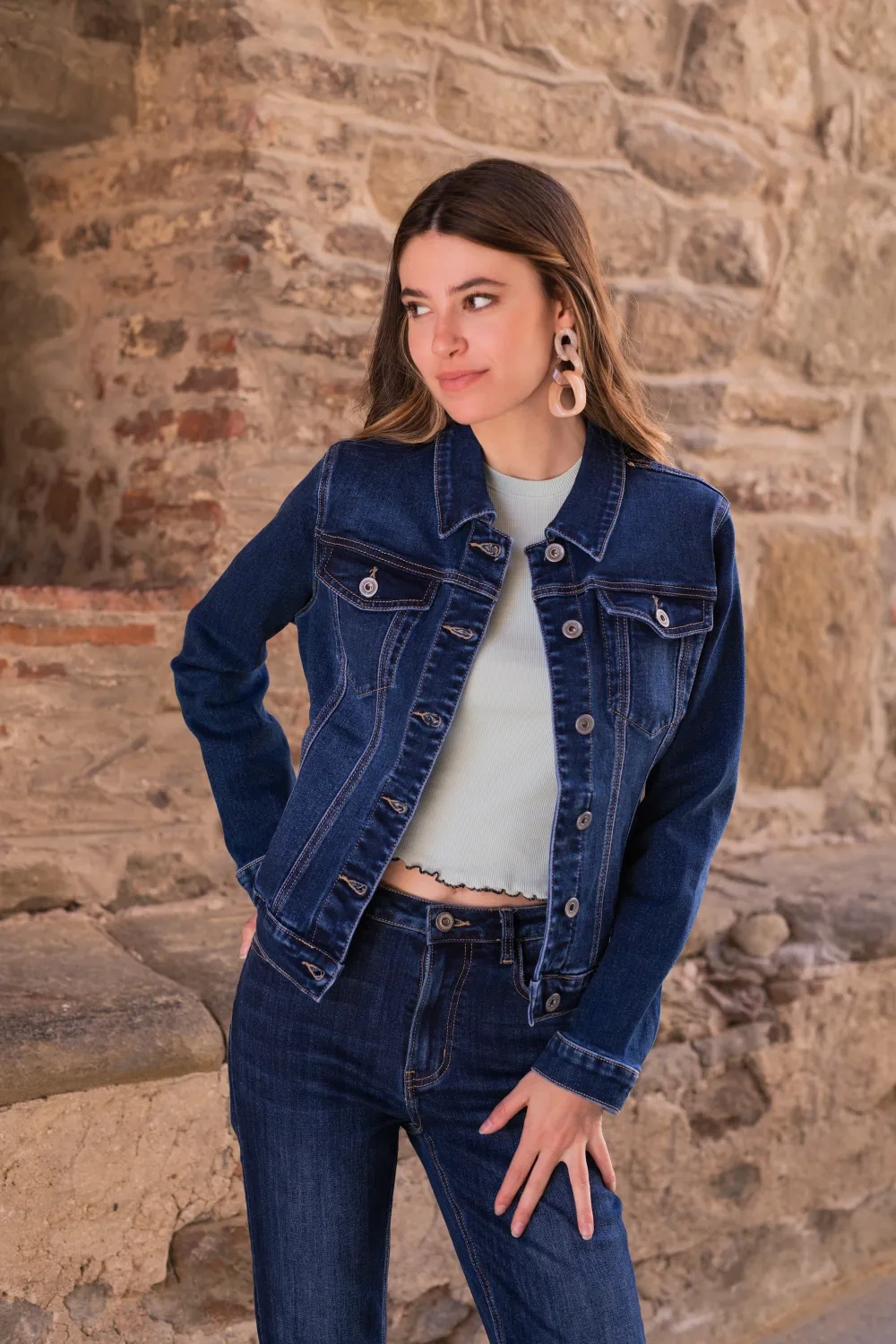 Wholesaler 3DDENIM - Women's denim jacket
