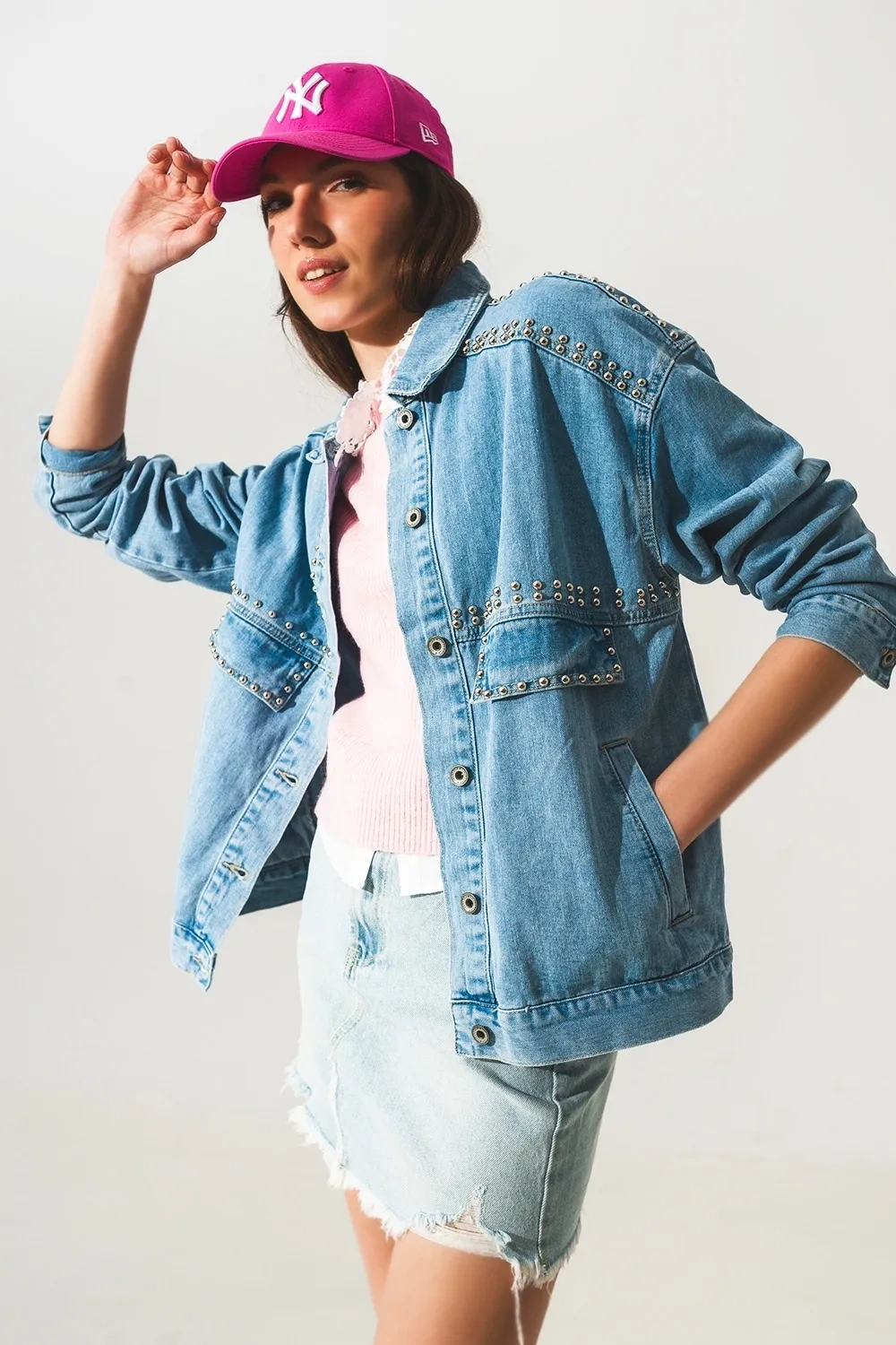Wholesaler 3DDENIM - Women's denim jacket