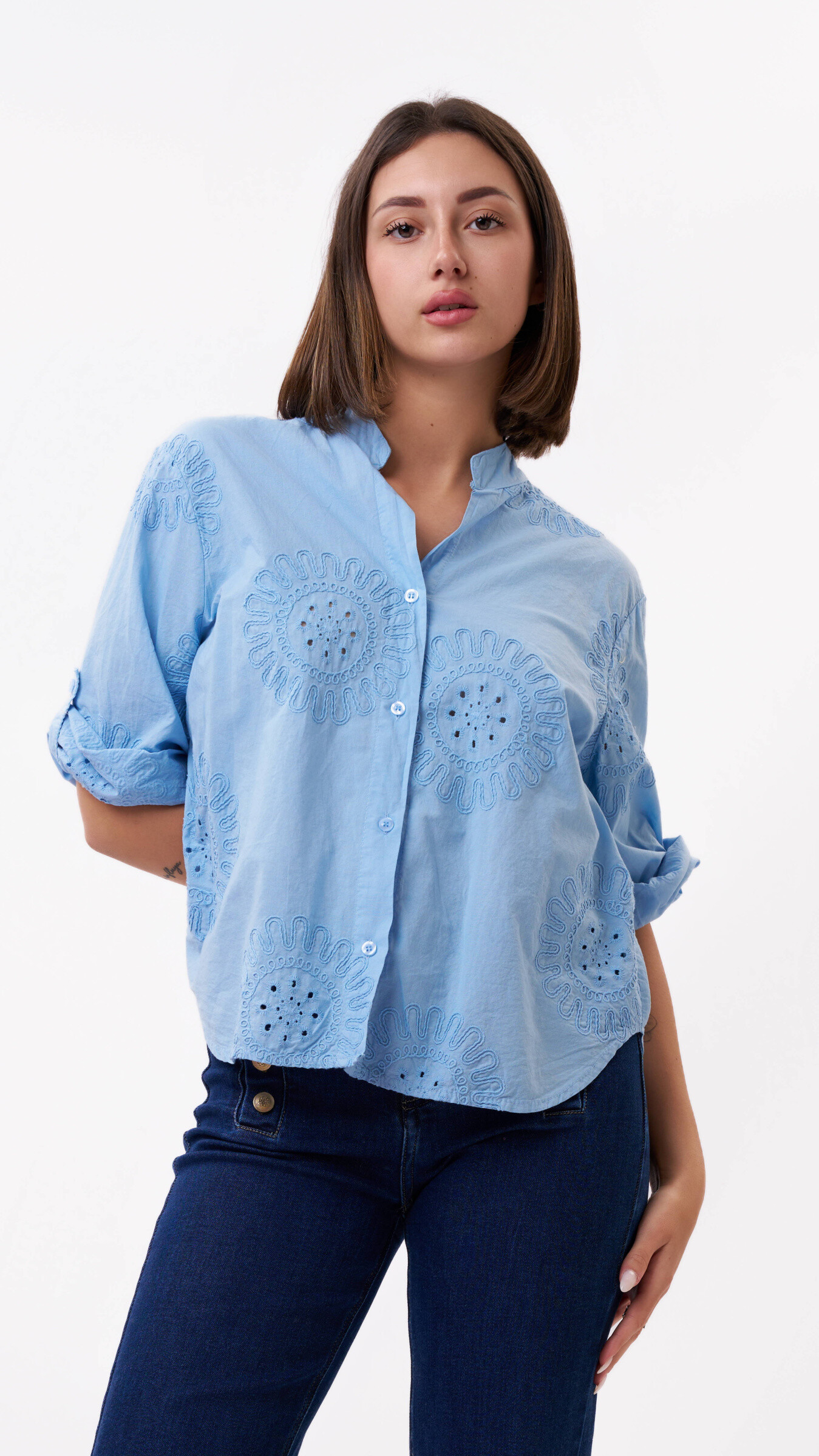 Grossiste 5STAR - Chemise en coton avec broderie