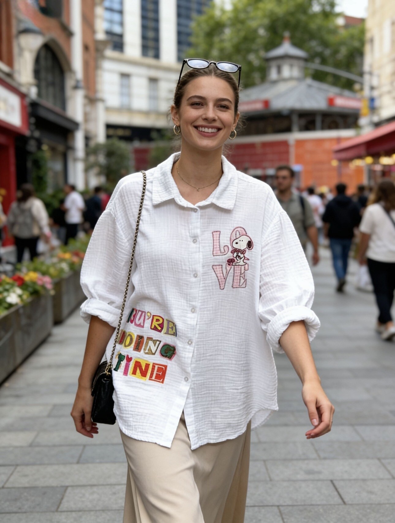 Grossista 5STAR - Camicia Casual con Stampa Cartoon