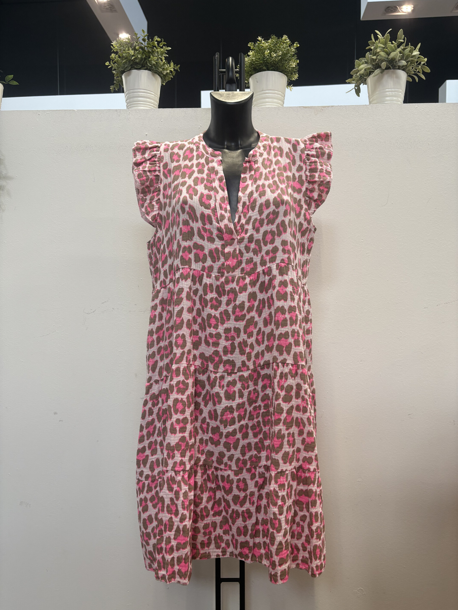 Mayorista 5STAR - Vestido manchado con colores de algodón demacrado