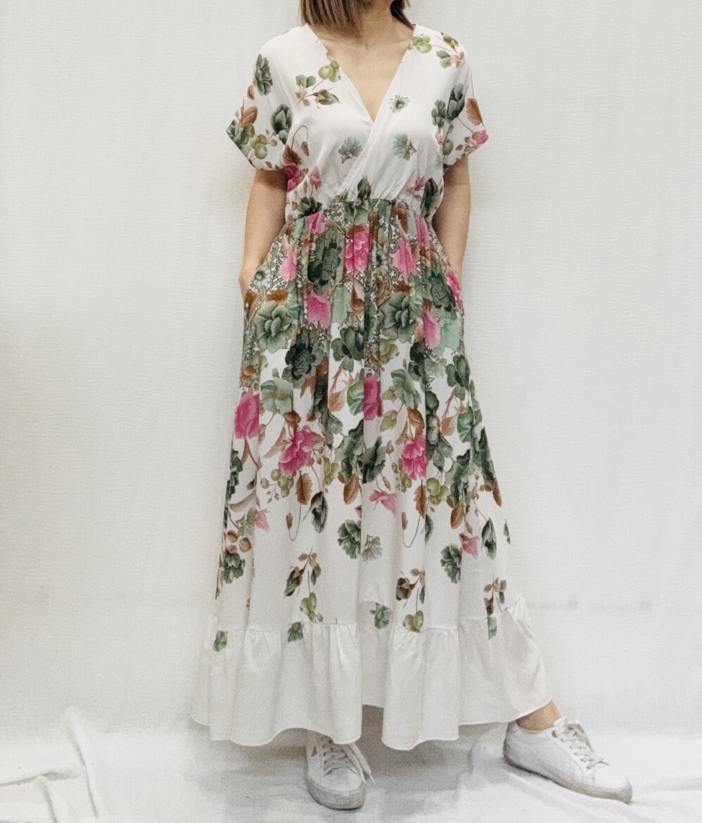 Wholesaler 5STAR - DGDAL Print Dress